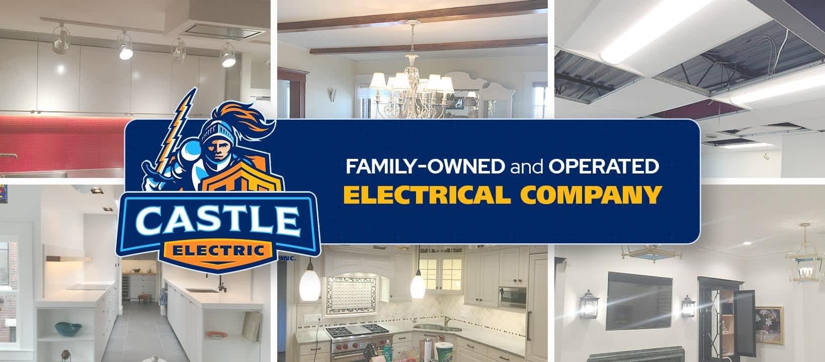 Illuminate your space with Castle Electric Inc., the family-owned and operated electrical company that delivers exceptional quality and service. Brighten up your life with us!