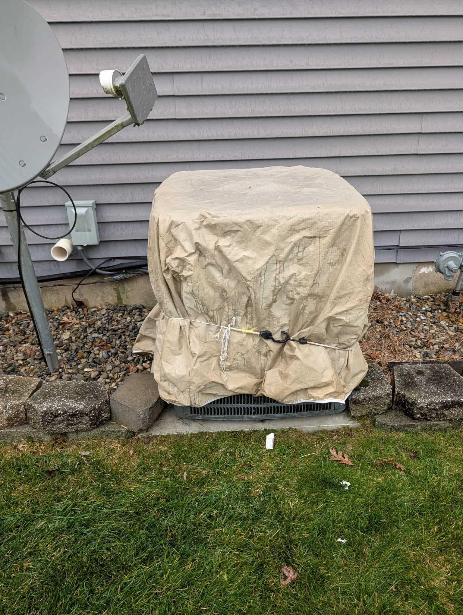 Service Professionals ensures your outdoor HVAC units are well-protected and maintained, providing peace of mind and durability.