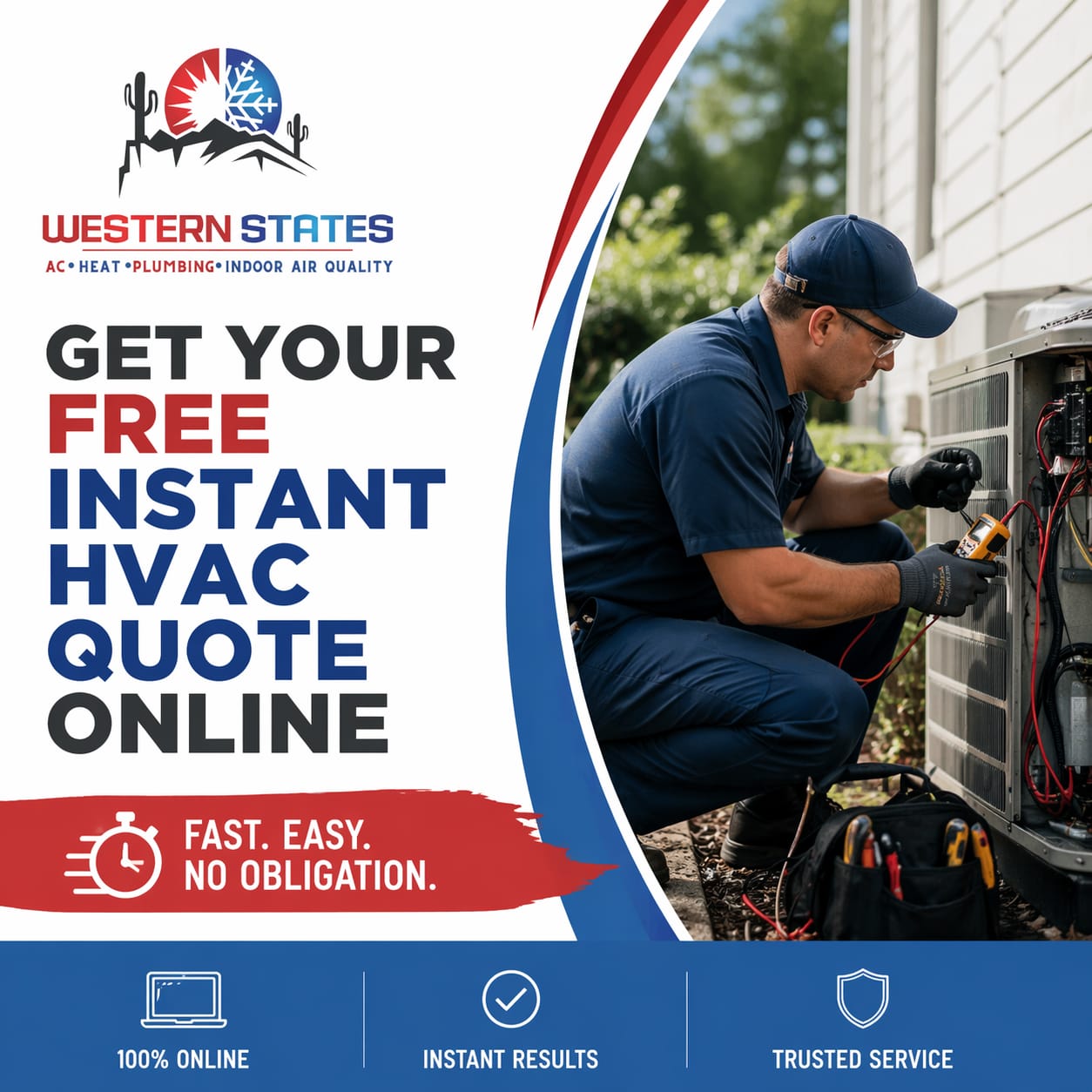 Trust Western States Home Services for professional, on-site HVAC care that shows craftsmanship and delivers fast, no-obligation quotes.