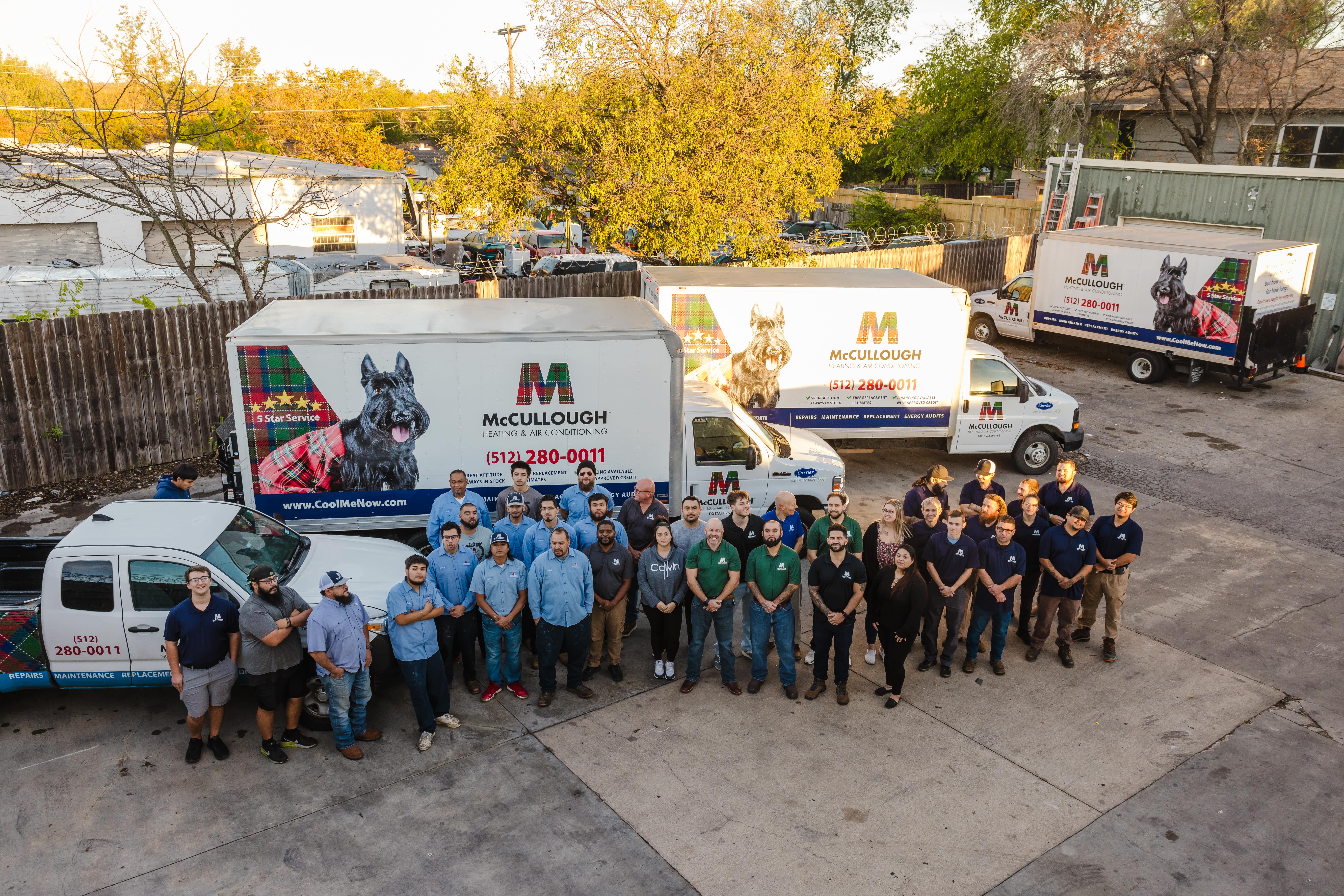 Experience top-notch service with McCullough Heating & Air Conditioning - where our dedicated team ensures your comfort every day.