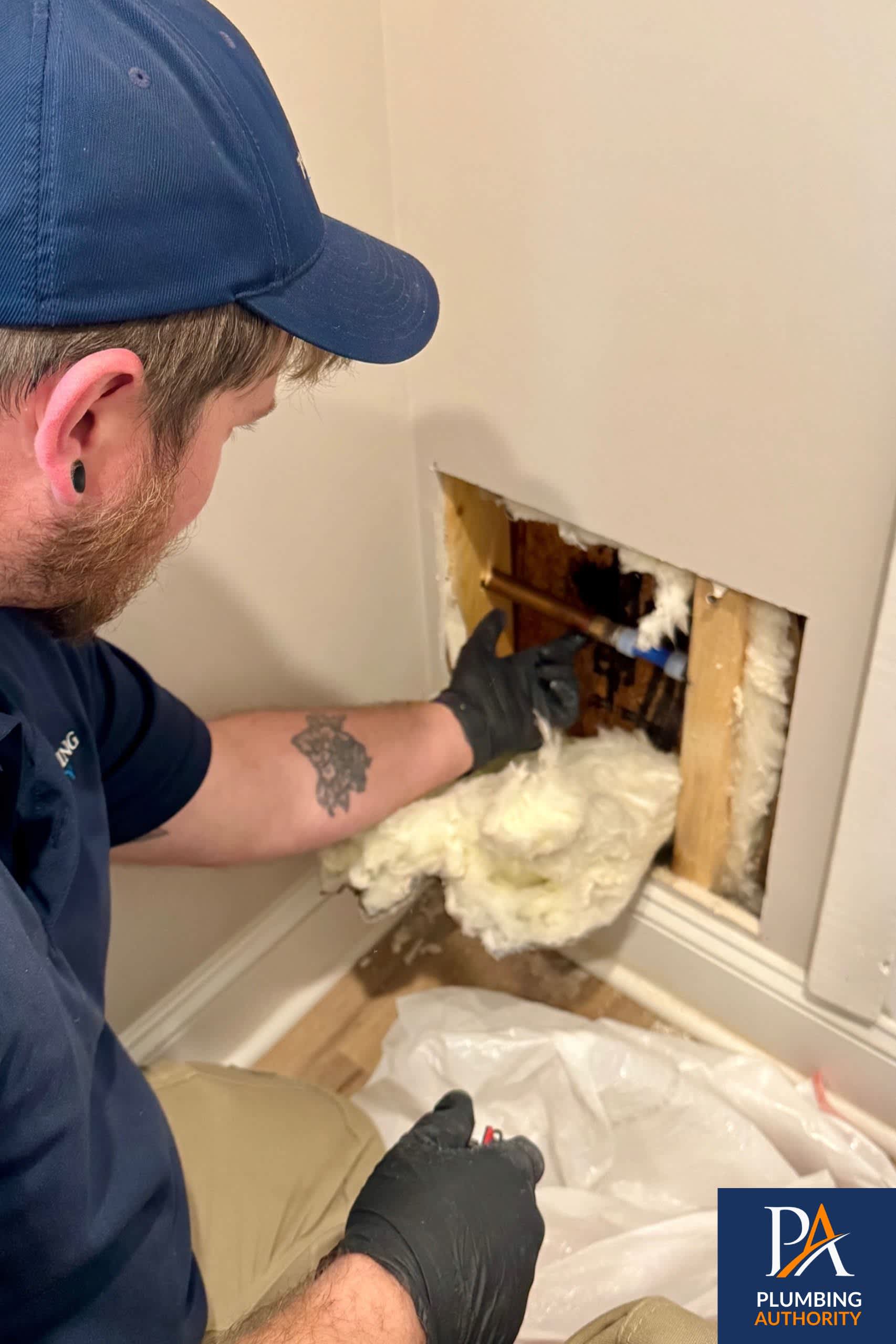 Skilled technicians from The Plumbing Authority quickly and carefully repair hidden leaks, protecting your home while restoring reliable plumbing service.