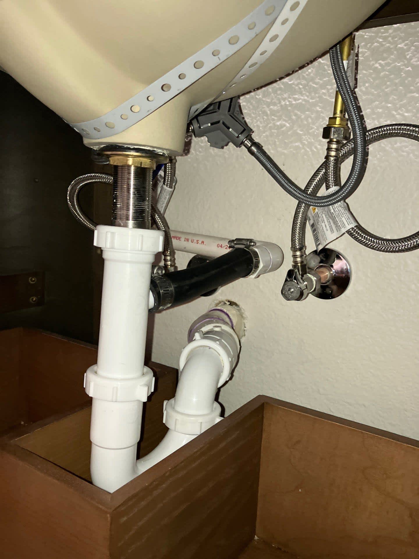 Milestone Electric, A/C, & Plumbing showcases expertly installed plumbing solutions that combine durability with precision.