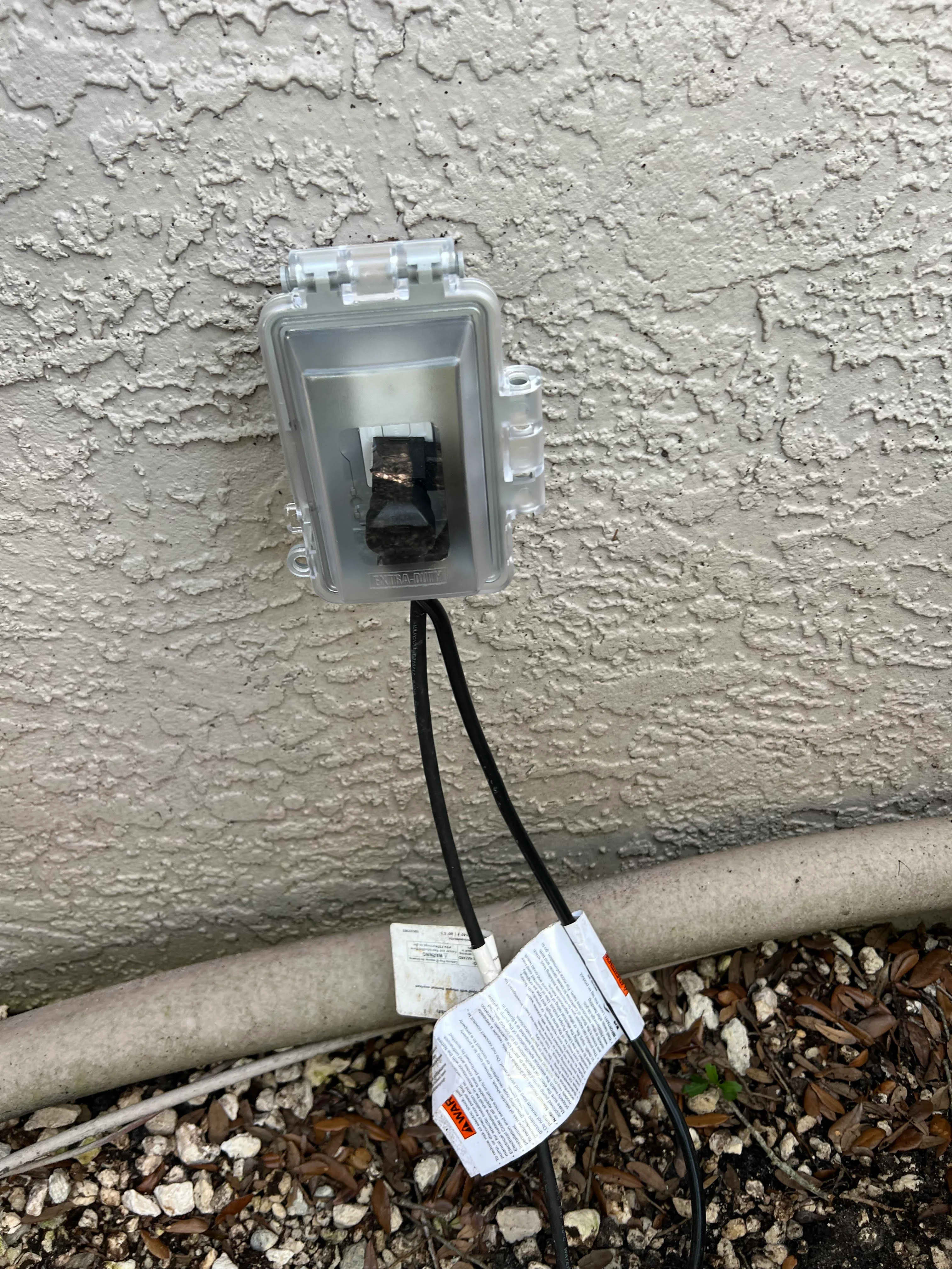 Enhance the safety and reliability of your home's electrical needs with Luminous Electric's expert outdoor installation services.