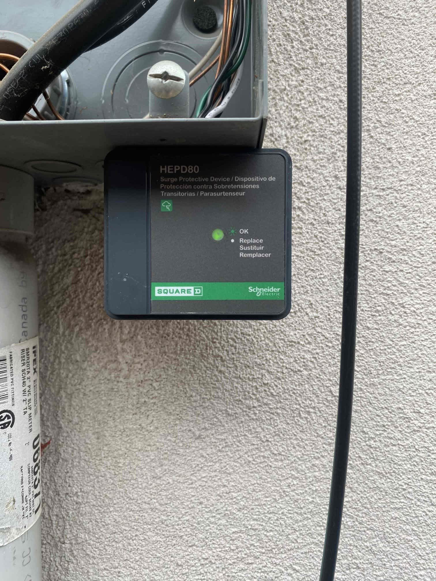 Ensure your home’s safety with top-tier surge protection from Bell Plumbing, Heating, Cooling & Electrical.