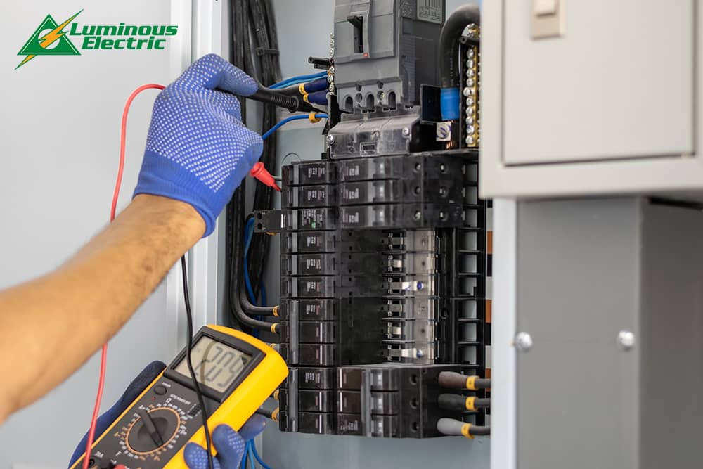 Experience reliable and professional electrical services with Luminous Electric, ensuring your safety and satisfaction.