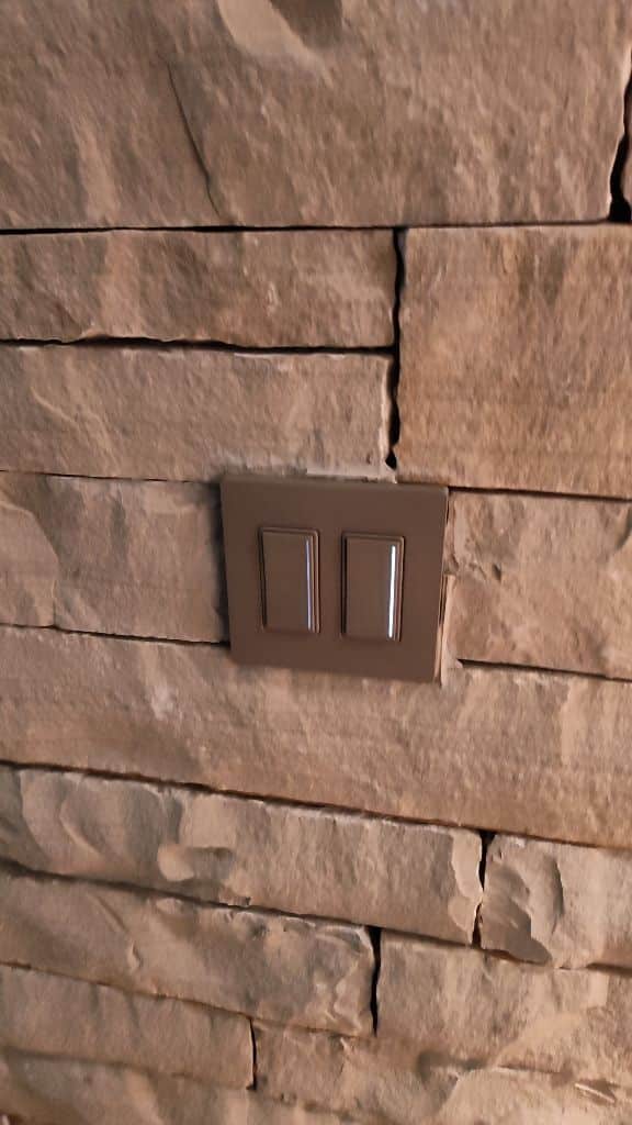 Enhance your home's aesthetic with Aardvark Electric, Inc.'s professional light switch installation service.
