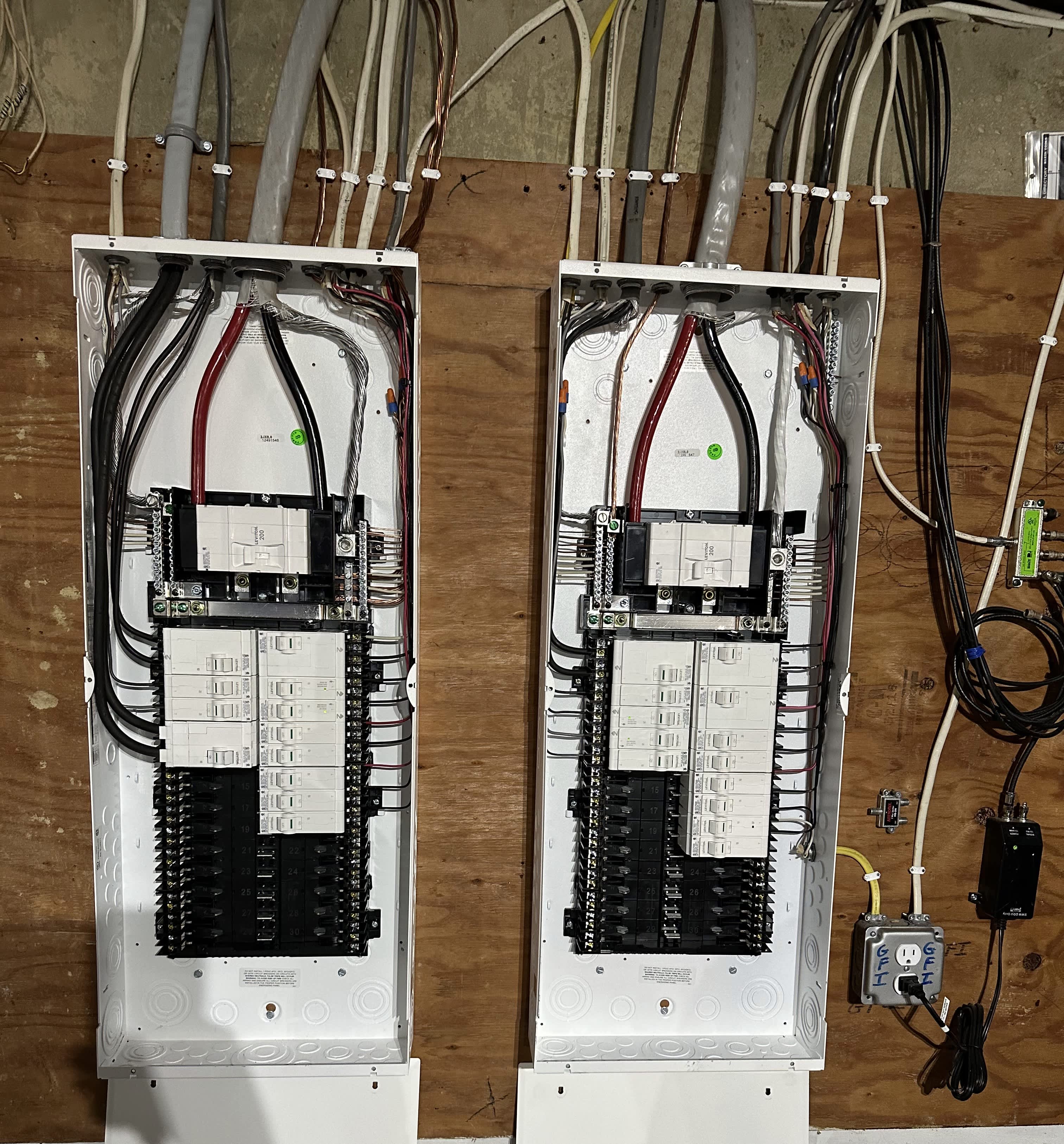 Appleton Campbell showcases exceptional professionalism with our expertly installed electrical panels, ensuring quality and safety for your home.