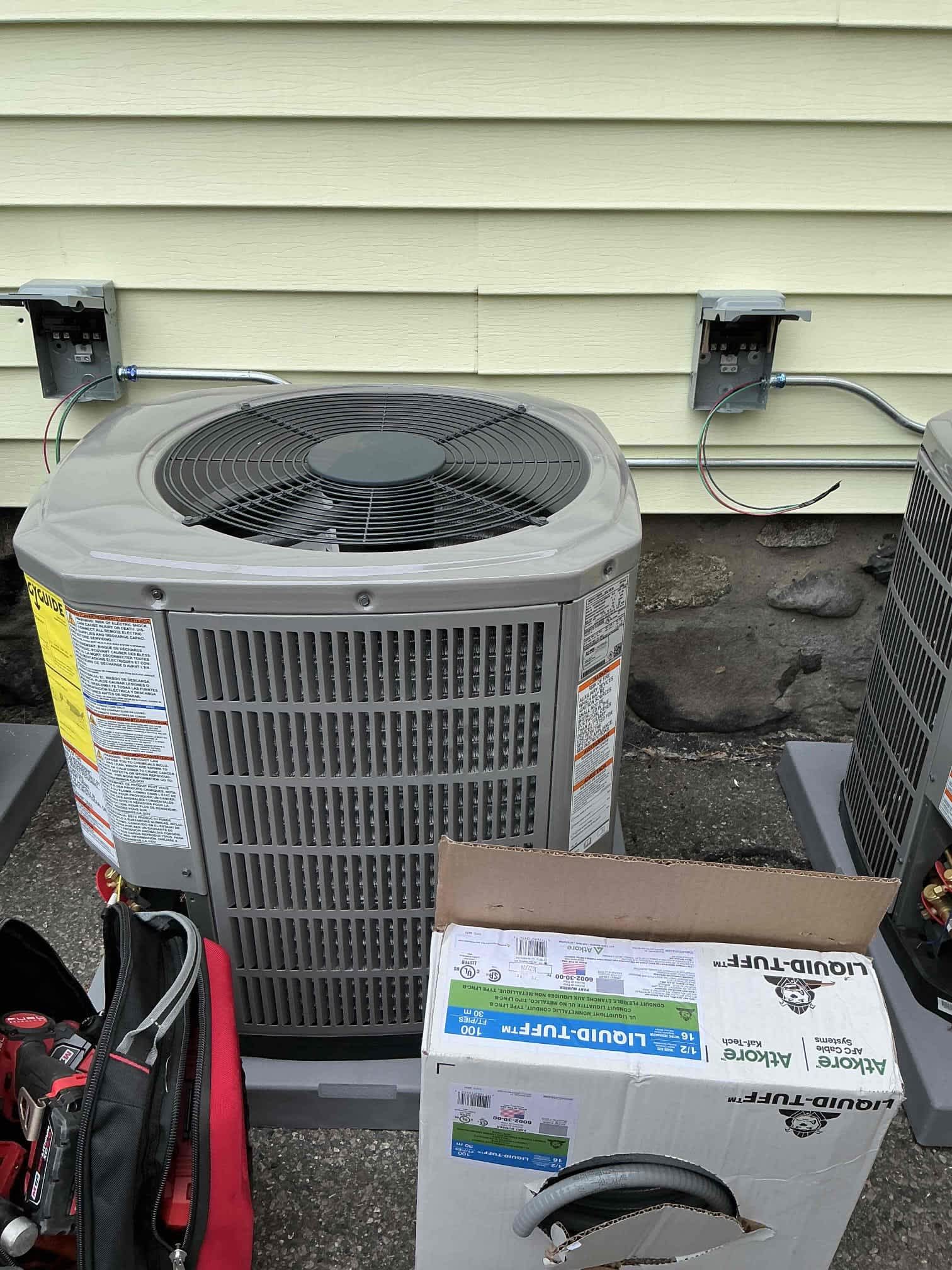 Trust Akian Plumbing, Heating, Cooling & Electric for clean, professional HVAC service and careful installation that protects your home.