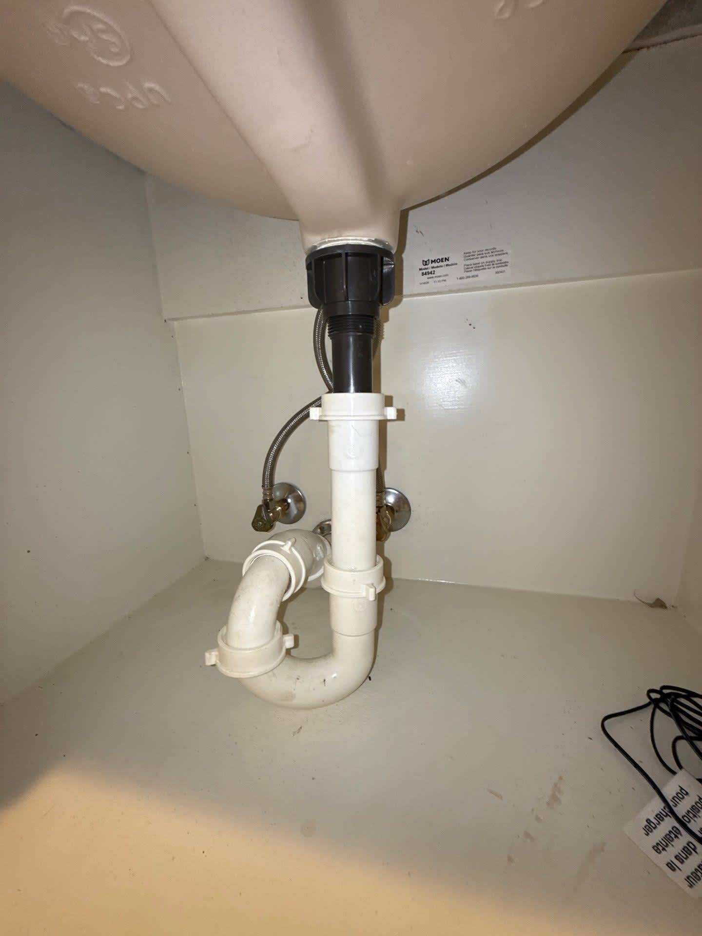 Milestone Electric, A/C, & Plumbing showcases expert plumbing services ensuring quality and reliability under every sink.