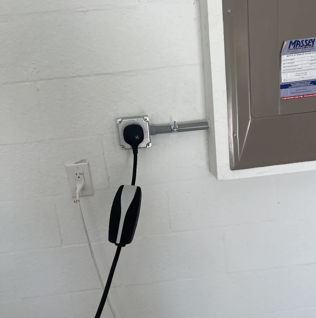 Experience the seamless integration of innovative solutions with Luminous Electric's professional EV charger installations.