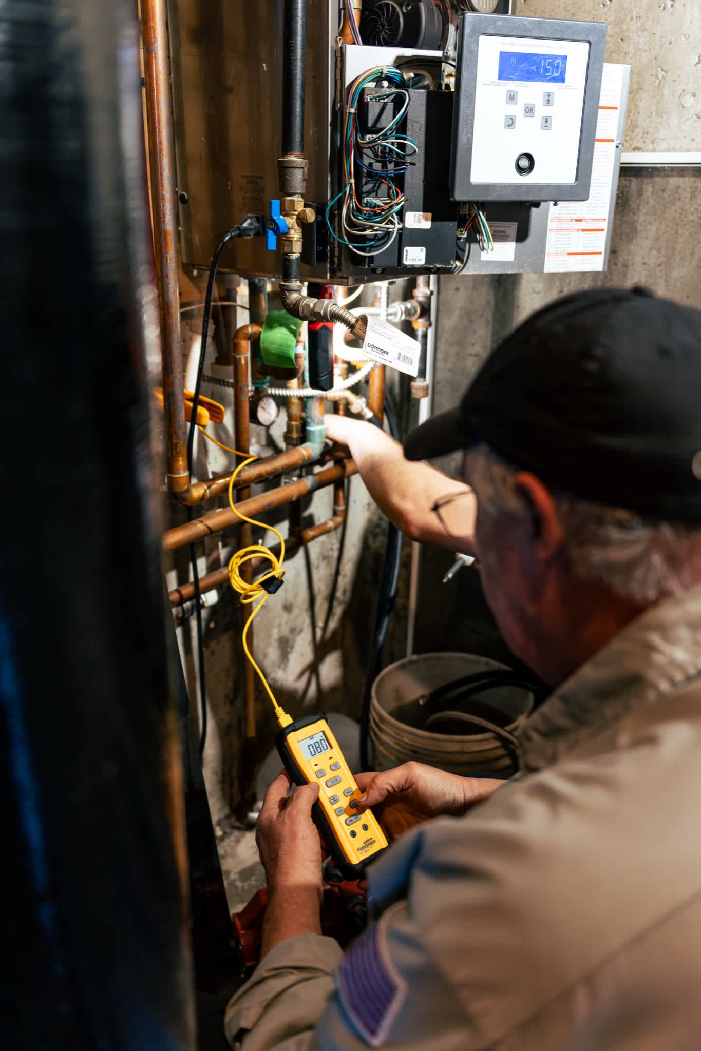 Skilled technicians from Lloyd Plumbing, Heating, Air, Electrical deliver careful diagnostics and reliable repairs to keep your home heating system running safely.