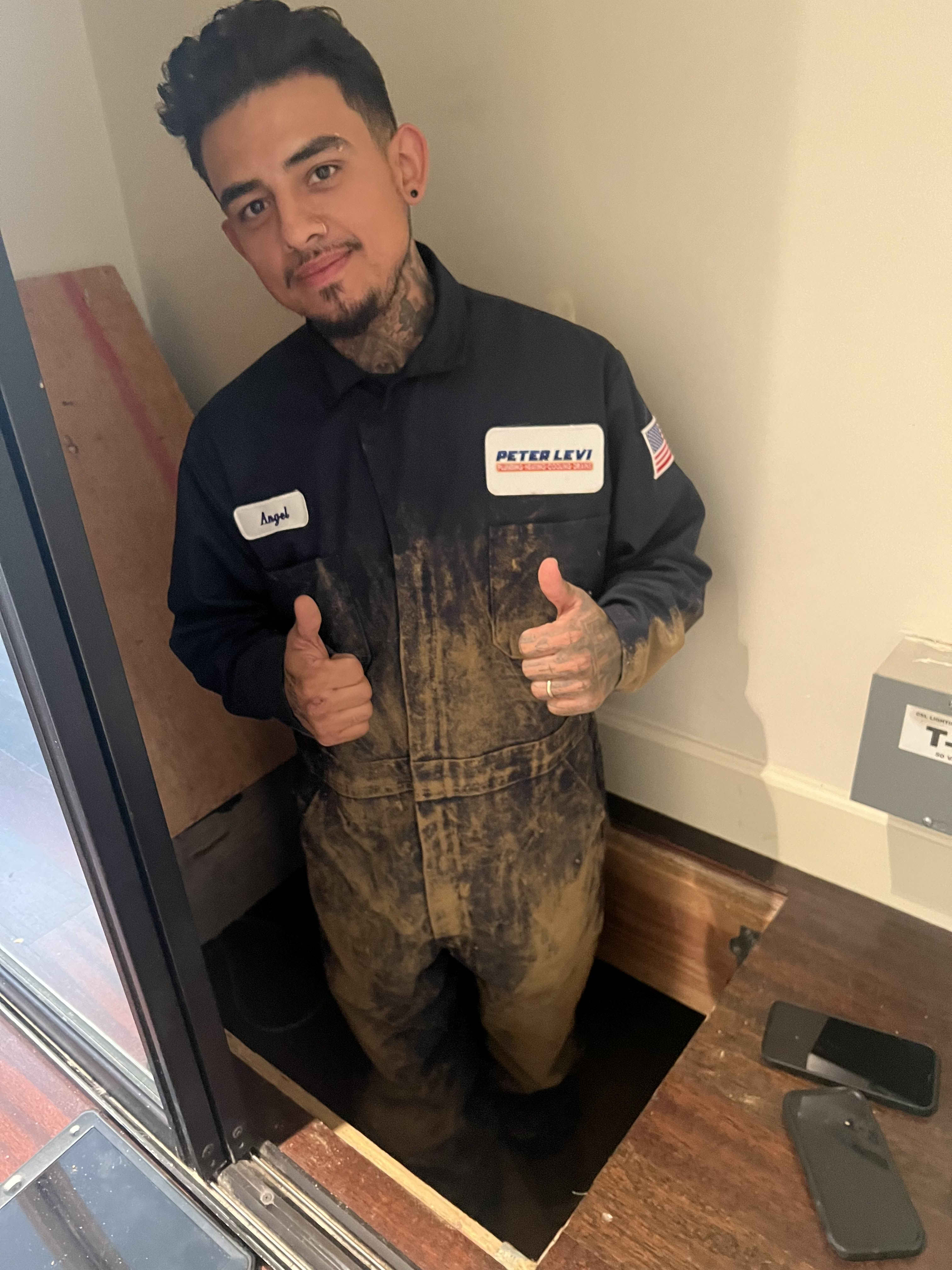 Experience unparalleled dedication with Peter Levi Plumbing, Heating, Cooling, Drains - where quality and customer satisfaction come first.