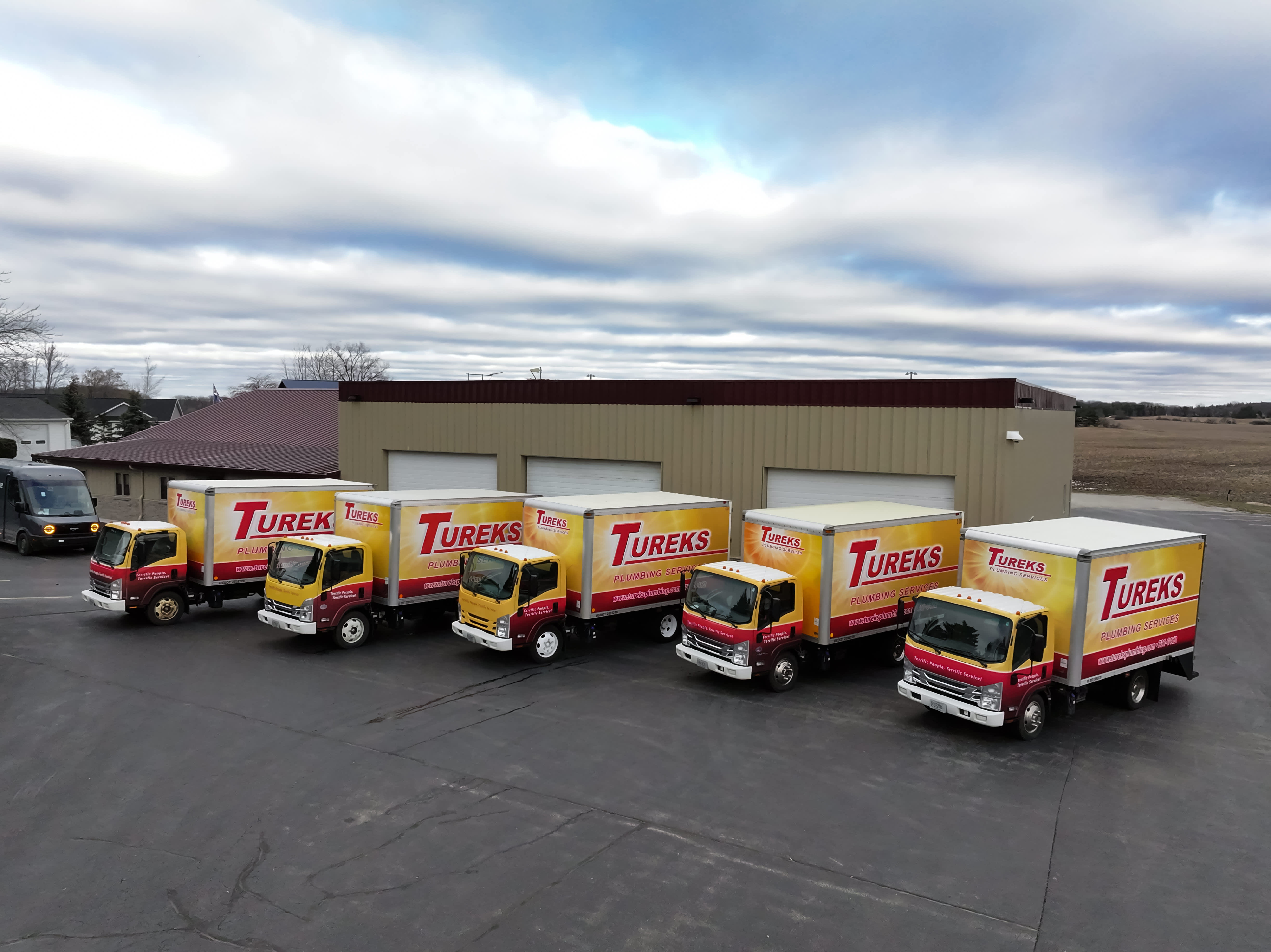 Tureks Plumbing Services: Delivering professional and reliable plumbing solutions with a fleet ready to serve you!