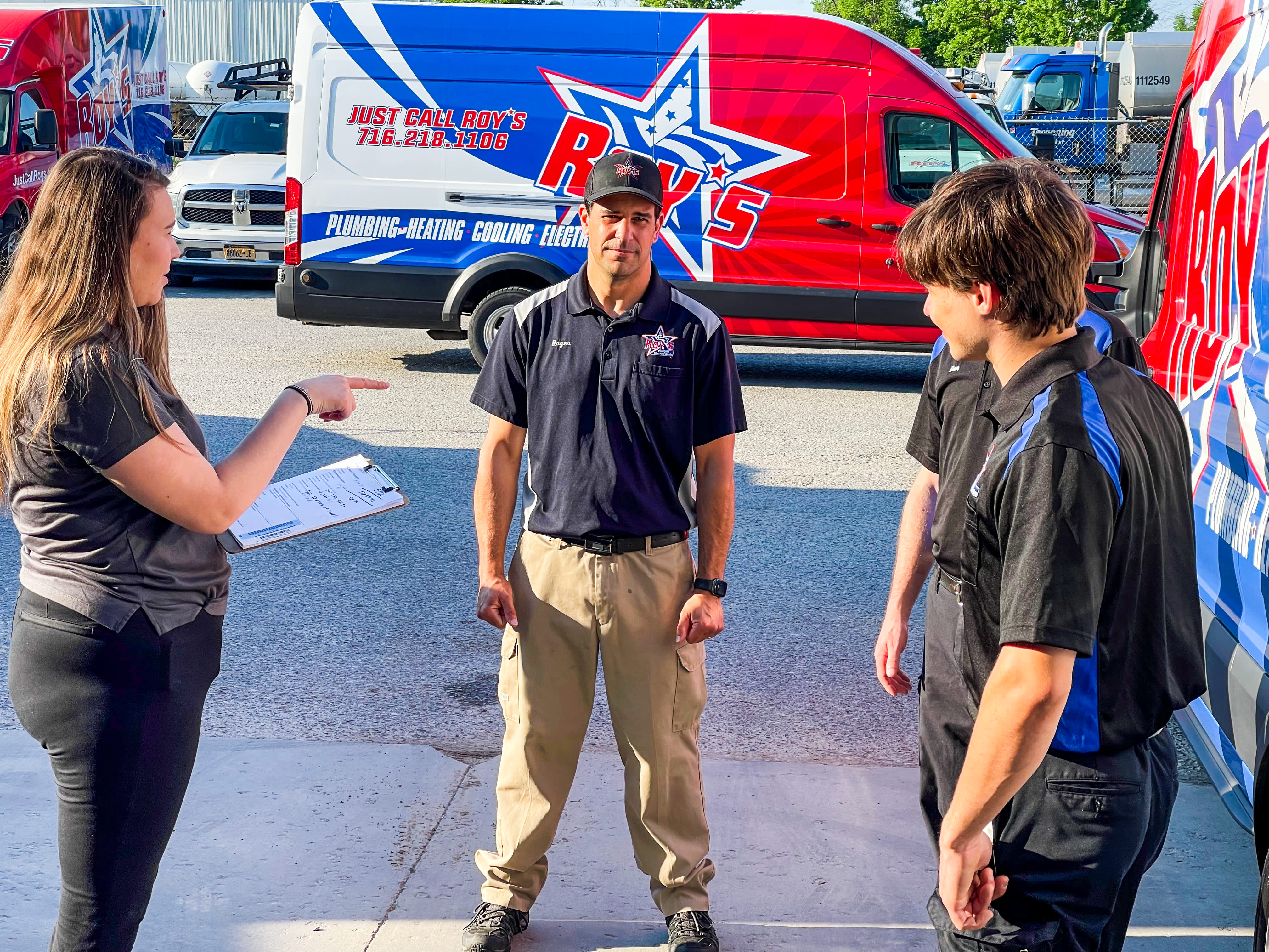 At Roy's Plumbing, Heating, Cooling & Electrical, our committed team ensures top-notch service right to your doorstep.