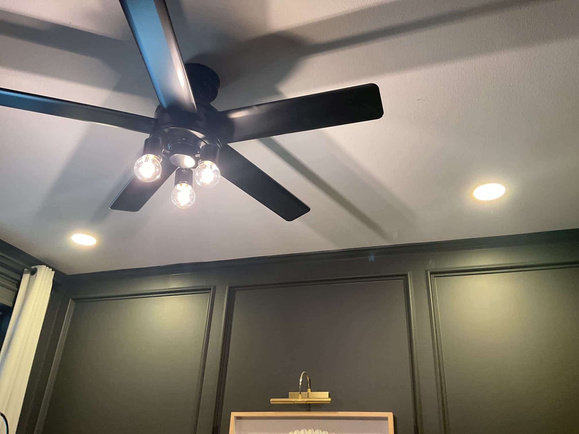 Transform your space with elegant ceiling fan installations and lighting solutions from Blue Line Electric, ensuring every detail enhances your home's sophistication.