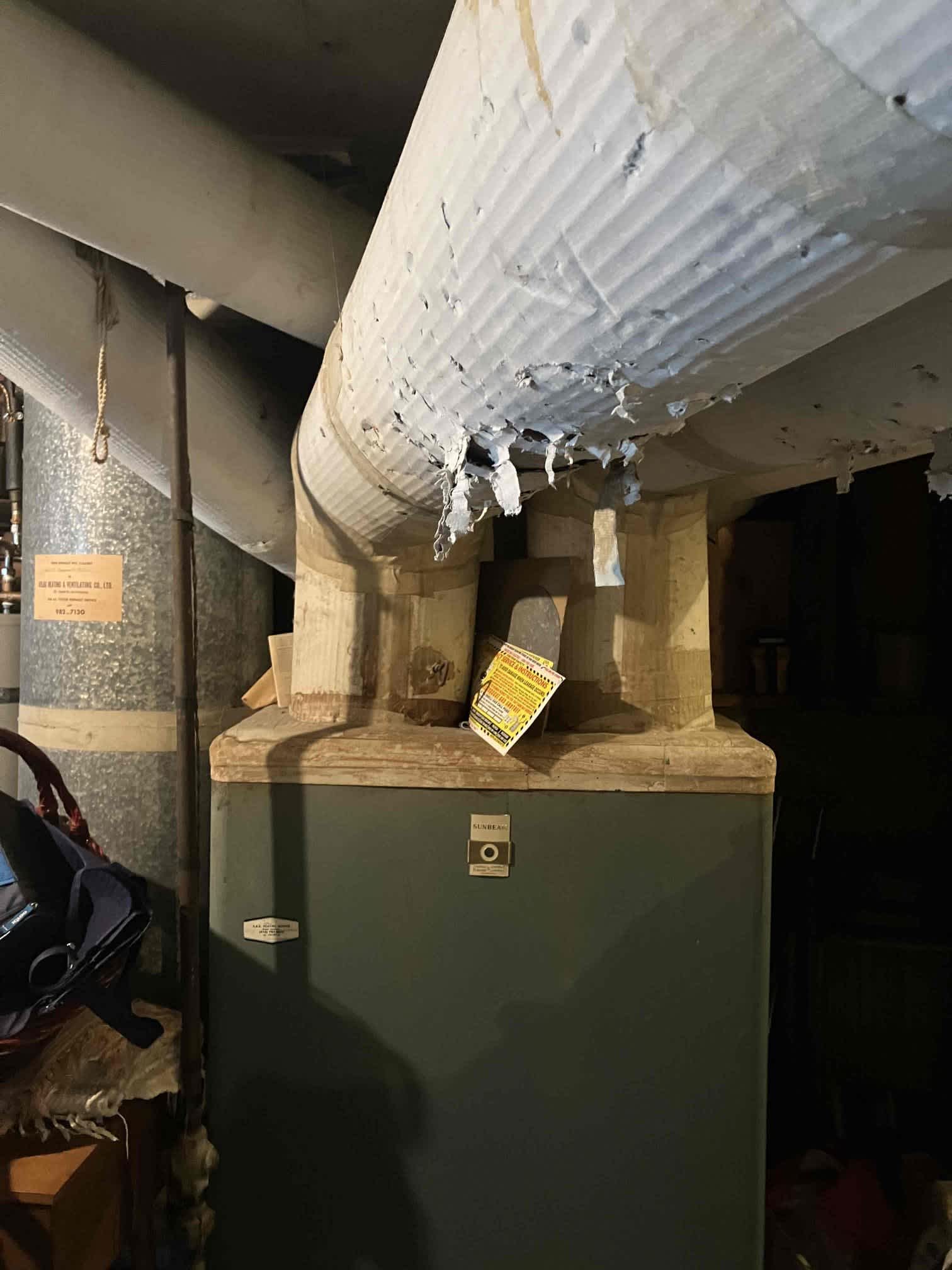 Show customers the care we provide by replacing damaged duct insulation and restoring reliable heating with Magic Plumbing Heating & Cooling.