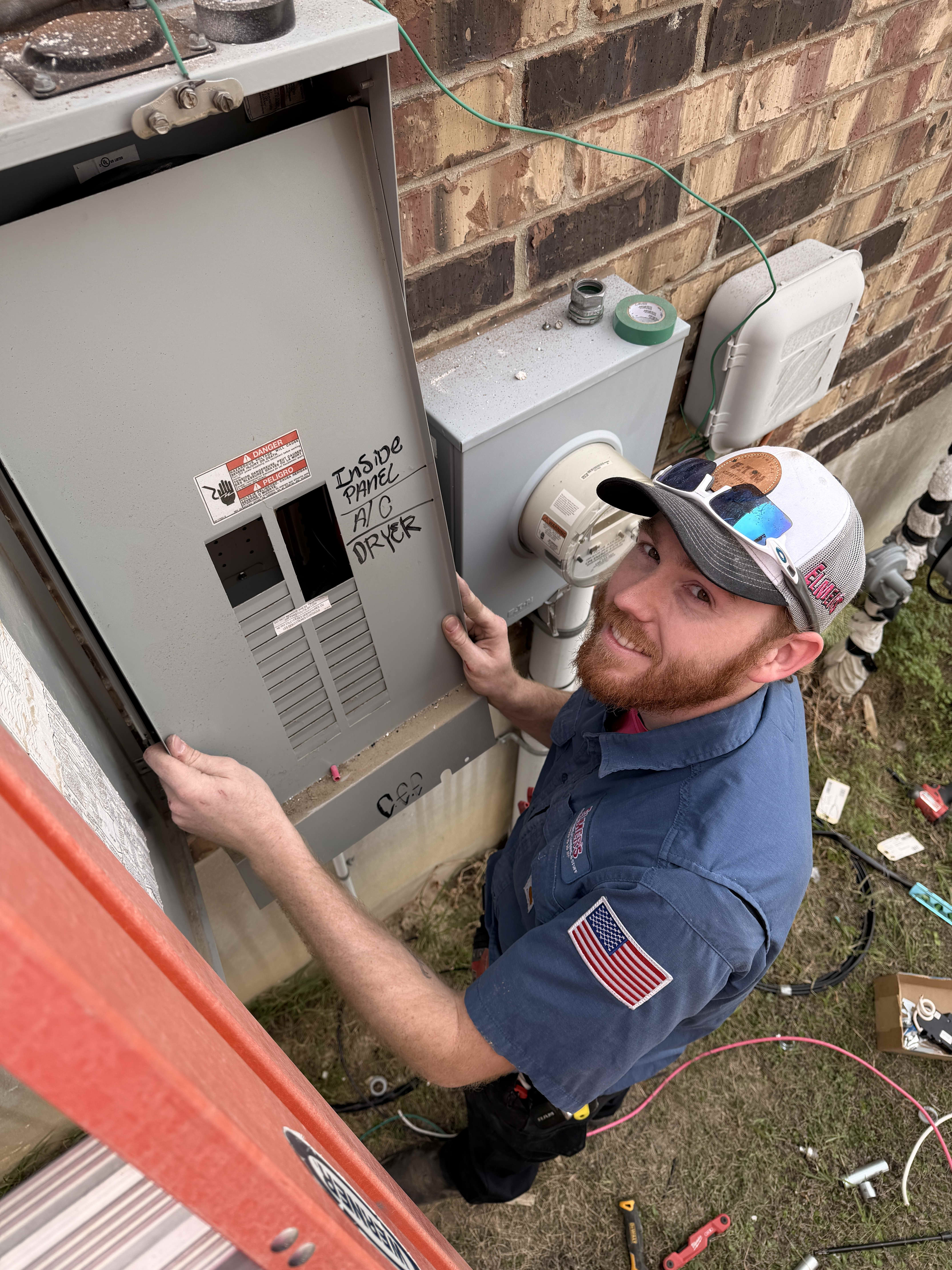 Elmer's Home Services brings expertise and reliability to your doorstep, ensuring seamless electrical solutions every time.