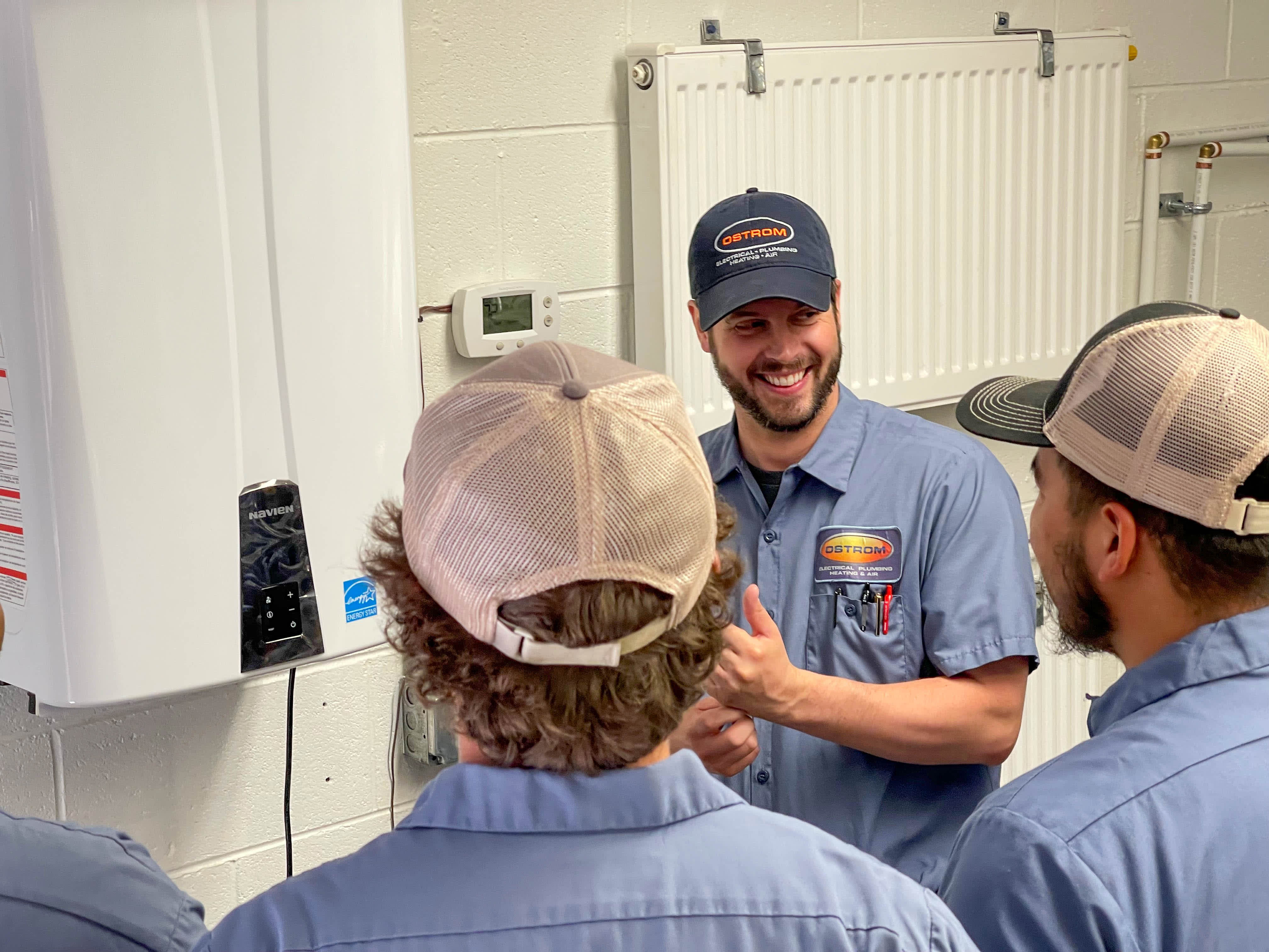 Choose Ostrom Electrical Plumbing Heating & Air Conditioning for expert HVAC services delivered with professionalism and a friendly touch.