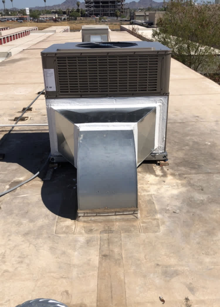 Clark Heating and Cooling ensures top-tier comfort with expertly installed rooftop HVAC solutions, keeping your business environment just right.
