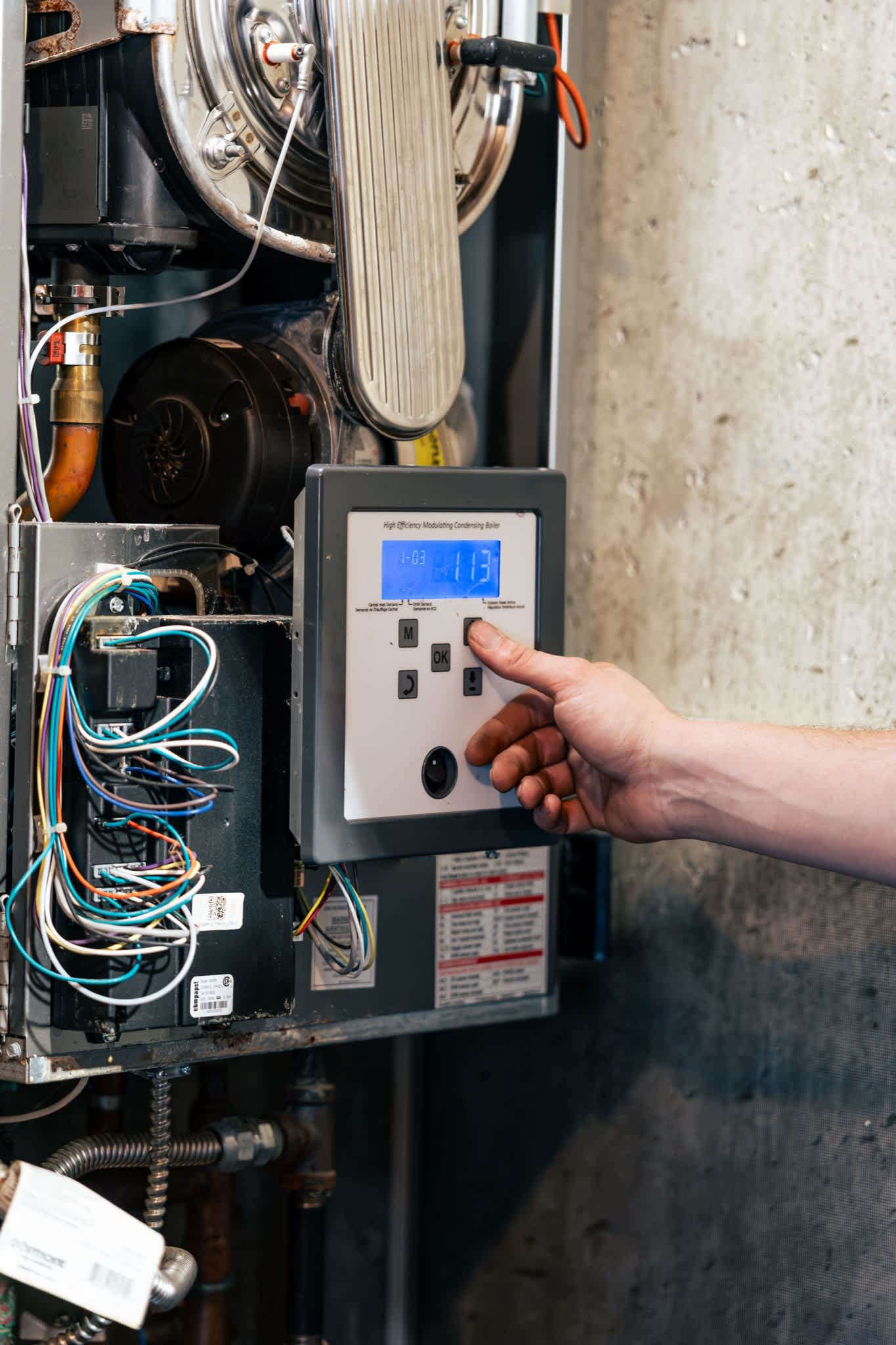 Skilled technicians from Lloyd Plumbing, Heating, Air, Electrical perform careful equipment checks to ensure reliable, efficient home comfort.