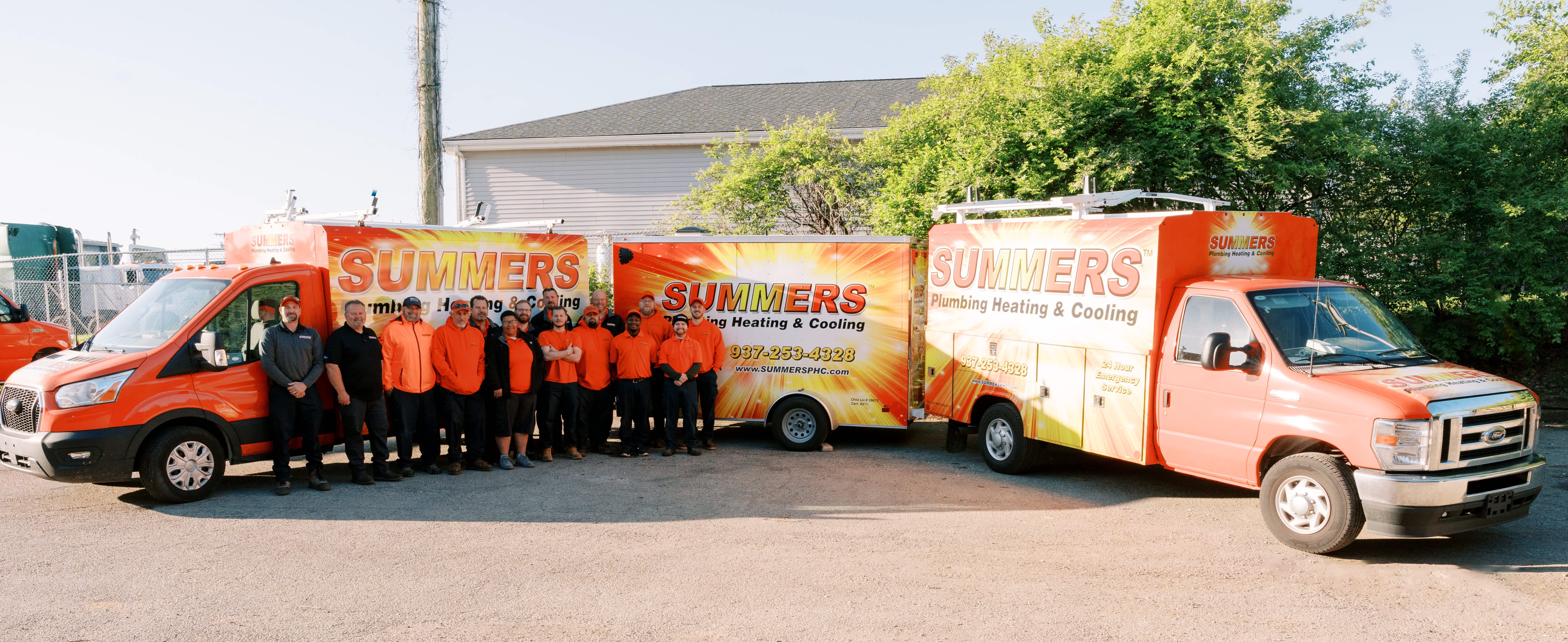 Trust Summers Plumbing Heating & Cooling for professional service and a dedicated team.