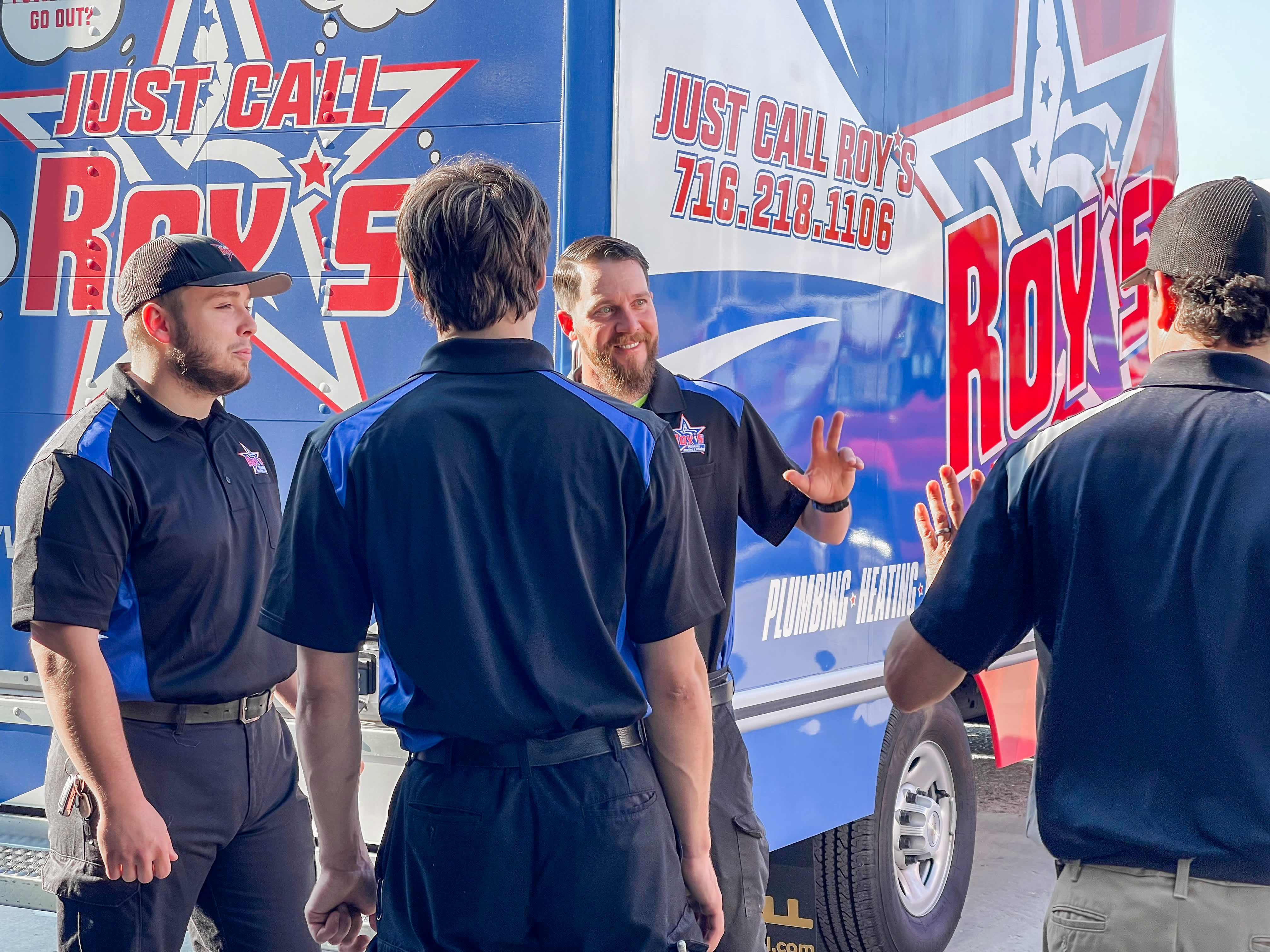 Experience top-notch service with Roy's Plumbing, Heating, Cooling & Electrical, where professionalism meets reliability.