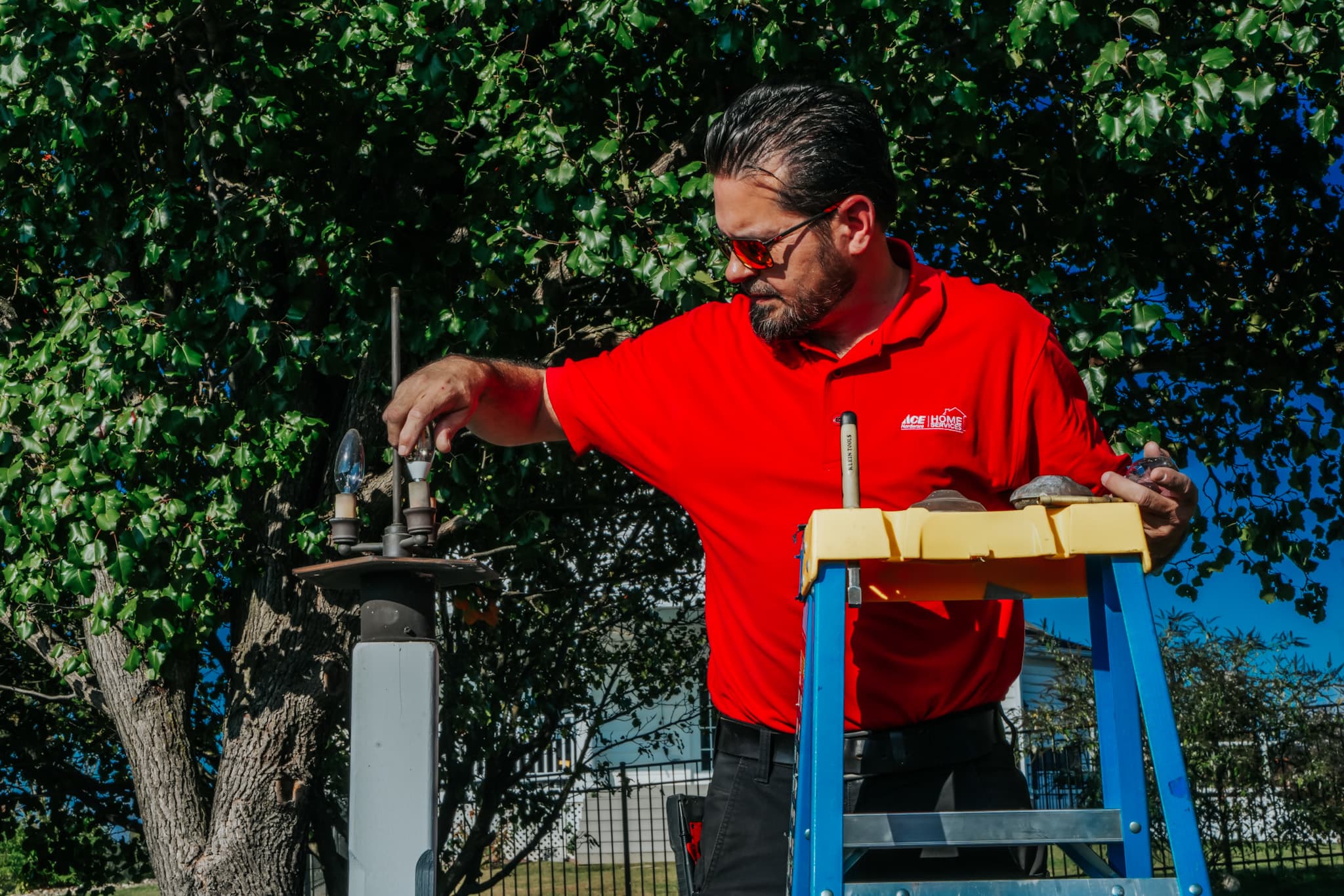 Parrish Services delivers reliable exterior lighting repairs with professional technicians who show care, safety, and attention to detail.