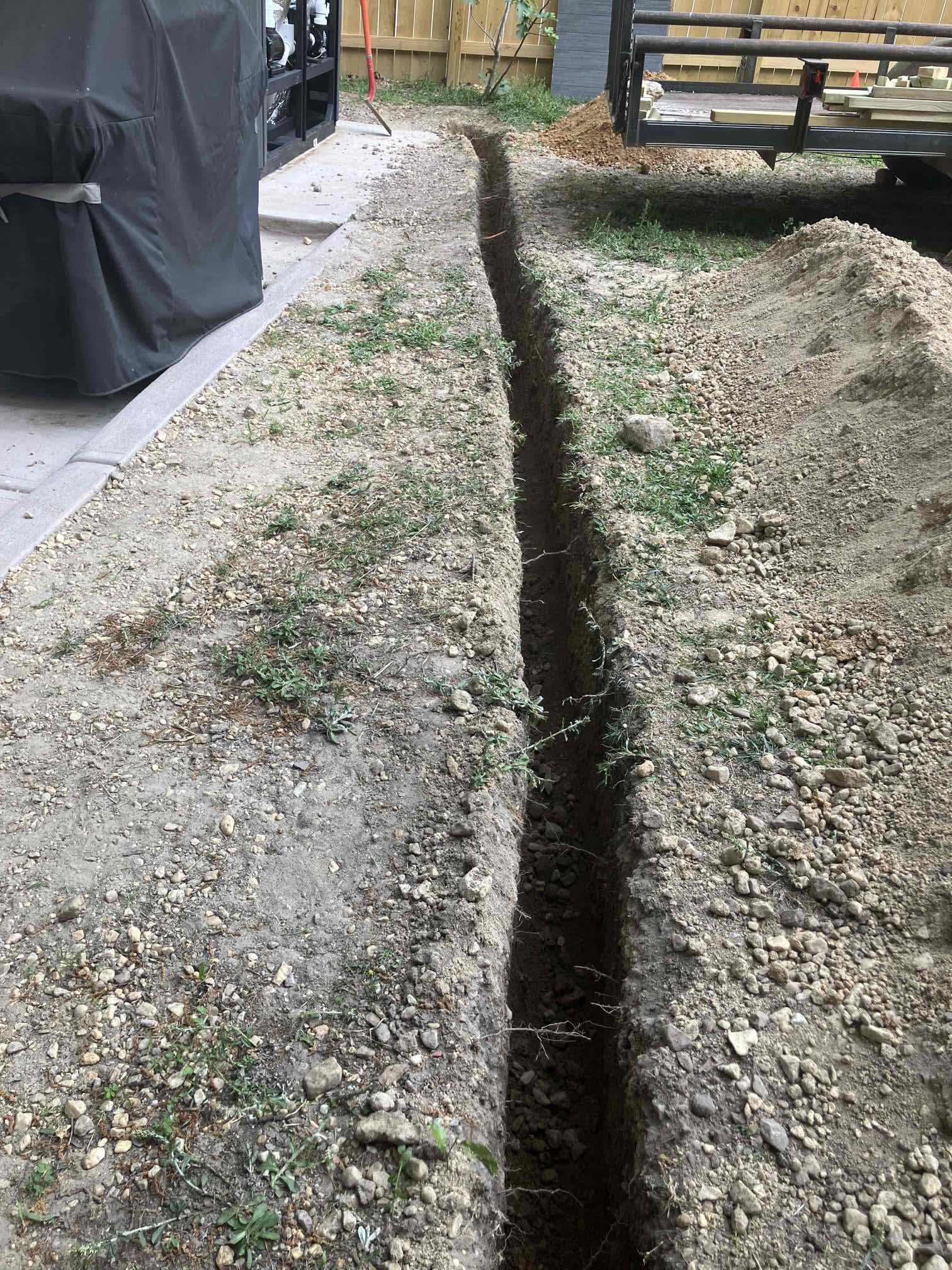 Dawson's Electric & Air ensures precision in every groundwork project, preparing for seamless installations.