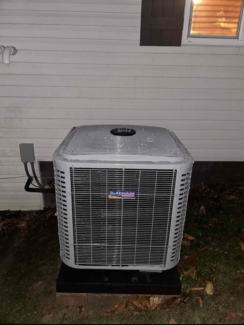 Experience unparalleled comfort and reliability with Absolute Heating & Air's state-of-the-art outdoor units, designed for every weather.