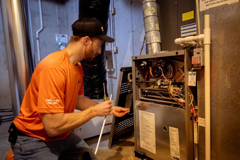 At Summers Plumbing Heating & Cooling, our expert technicians ensure your heating system operates at peak performance, providing reliability and peace of mind.