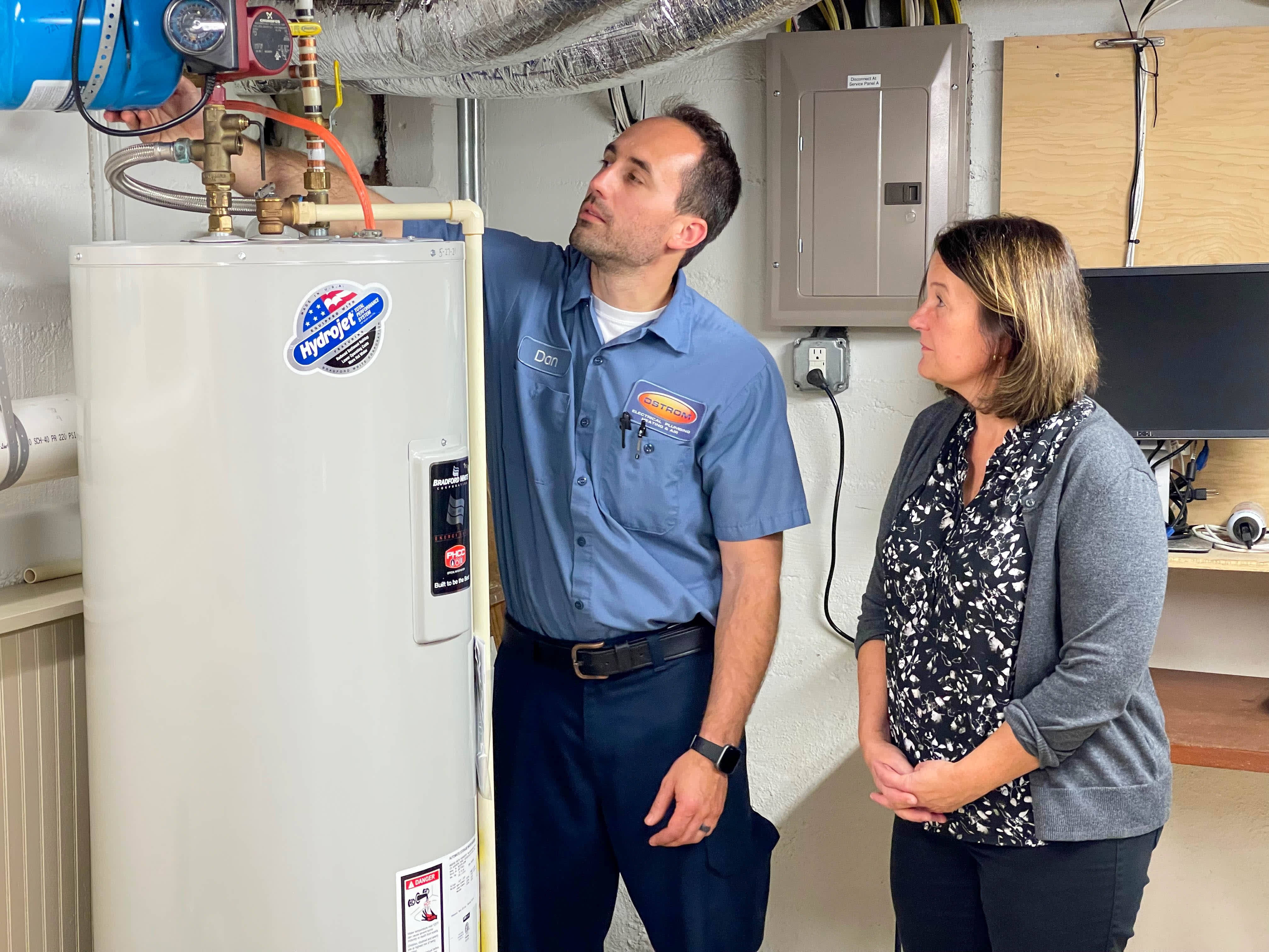 Experience professional and reliable service with Ostrom Electrical Plumbing Heating & Air Conditioning, ensuring your systems run smoothly.