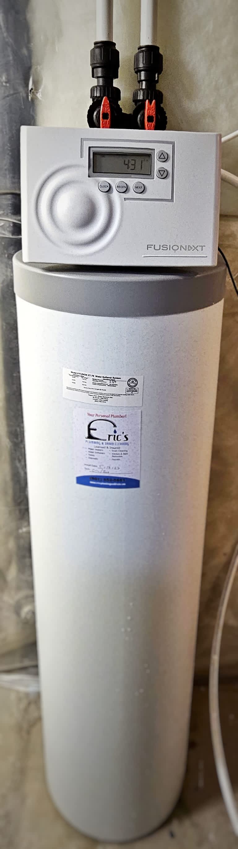 Experience quality and professionalism with Eric's Plumbing & Drain Cleaning, your trusted partner for efficient water filtration solutions.