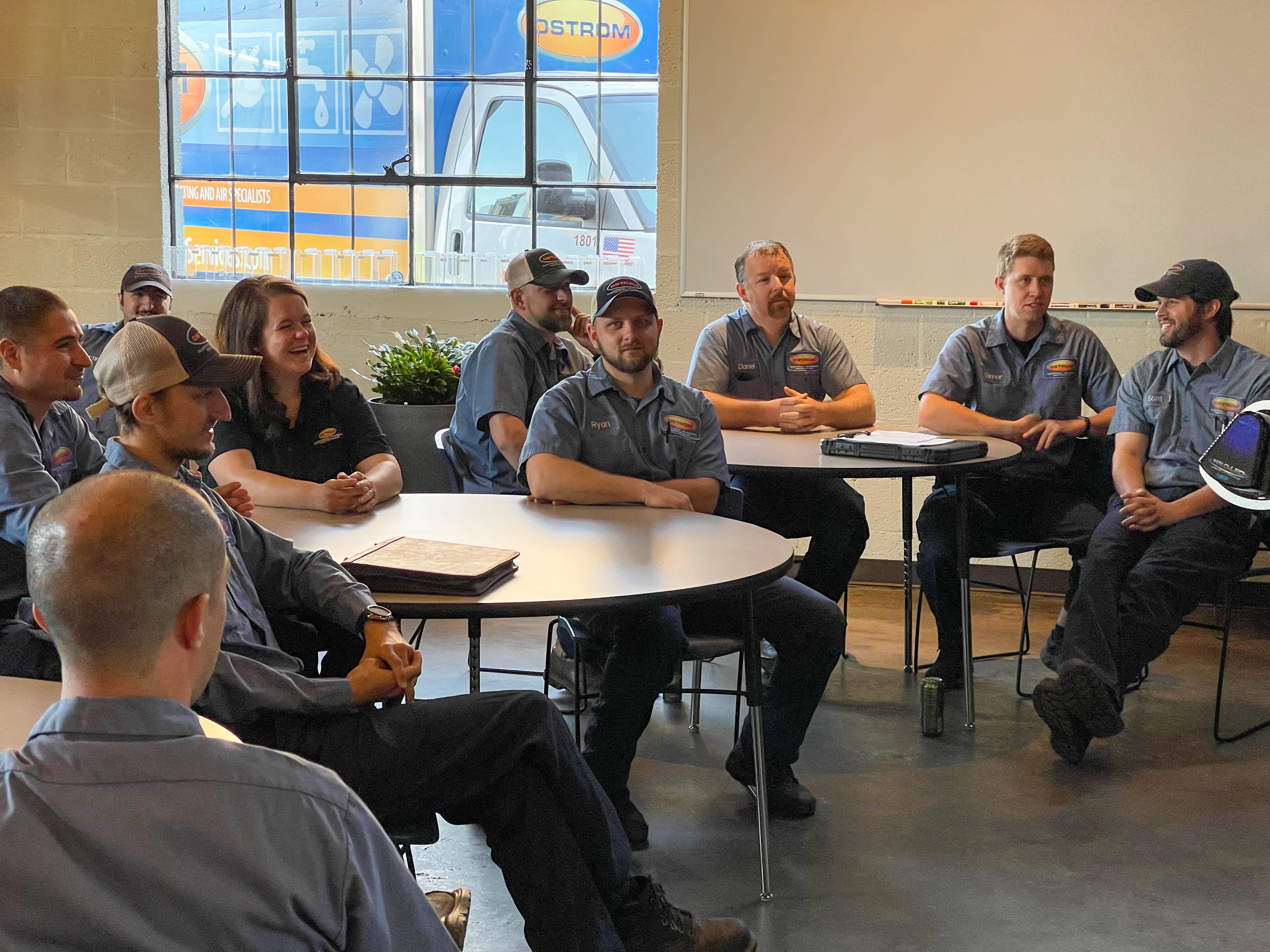 Experience professionalism and quality service with Ostrom Electrical Plumbing Heating & Air Conditioning.