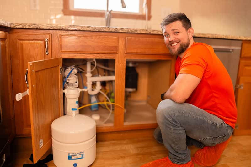 Summers Plumbing Heating & Cooling ensures your home's water quality with expert water filtration installations.