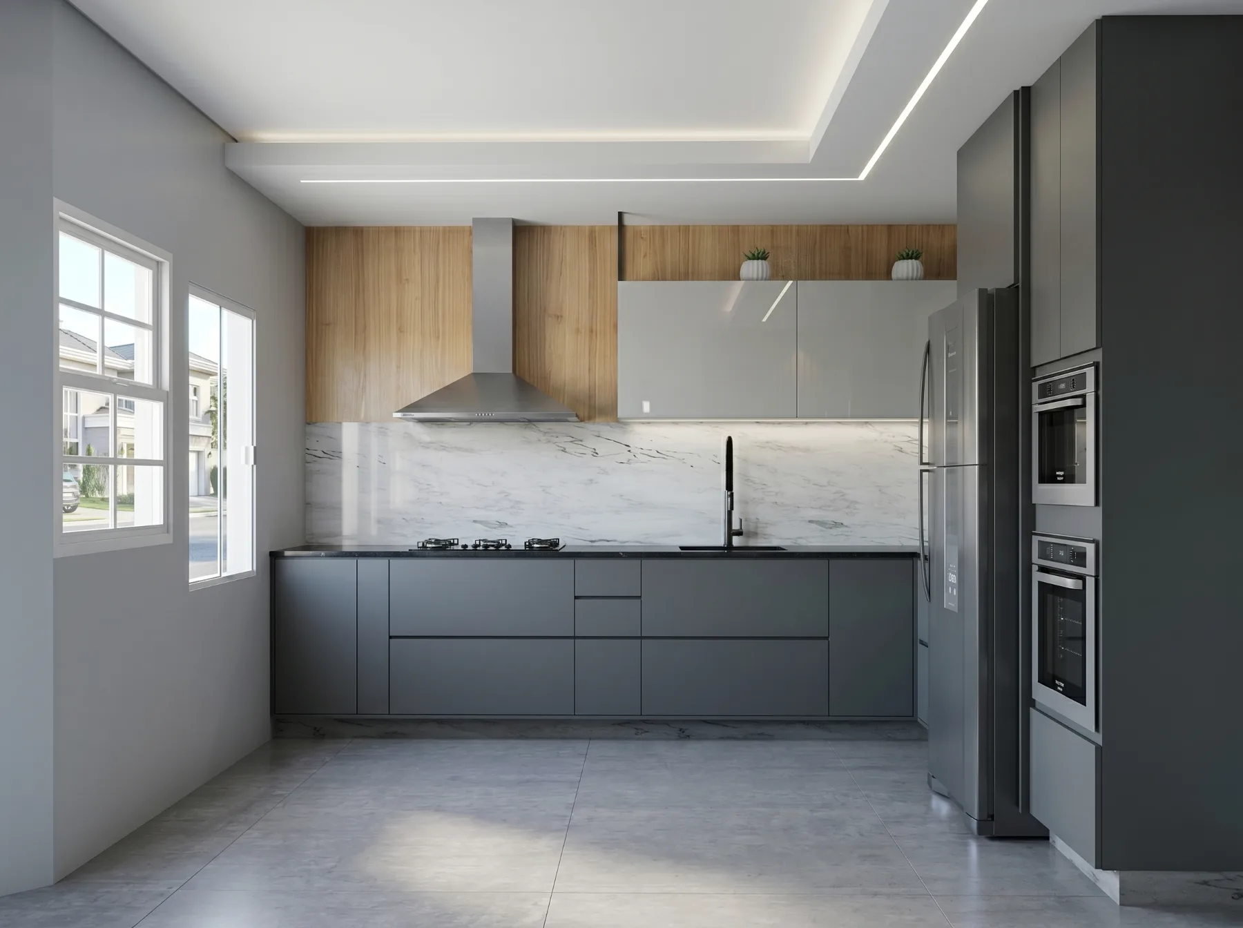 Residencia Graphite Marmore - detalhe 2
