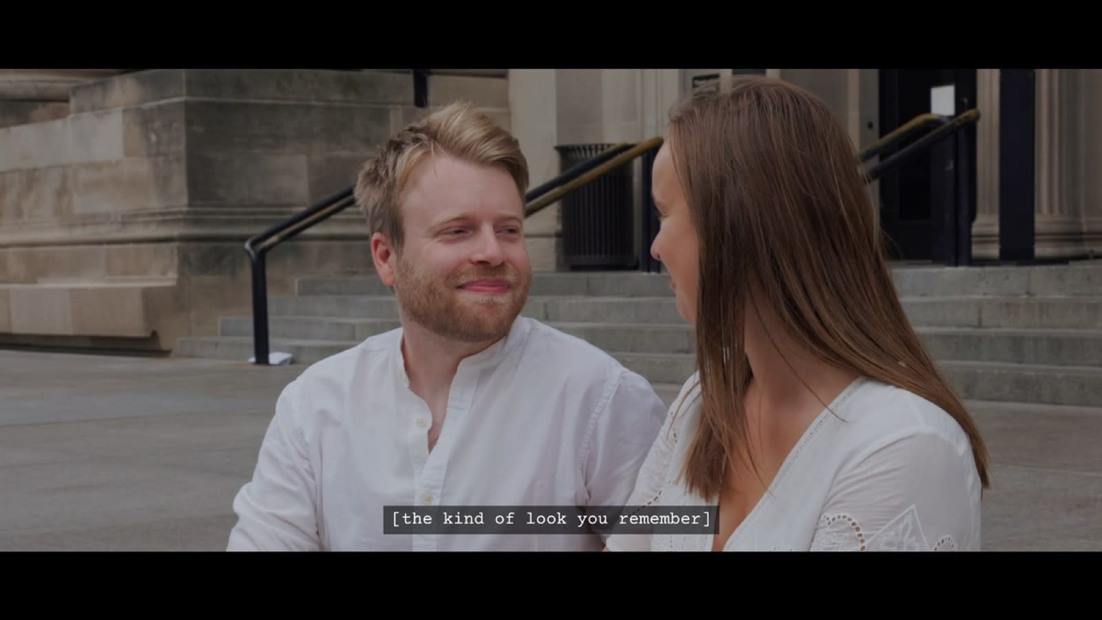 Still frame from Maarten & Femke: A Walk Through NYC