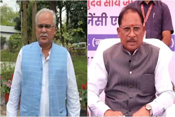 खदान के मुद्दे पर भूपेश बघेल ने CM साय को दी खुली बहस की चुनौती, जानिए क्या बोले मुख्यमंत्री उप मुख्यमंत्री विजय शर्मा