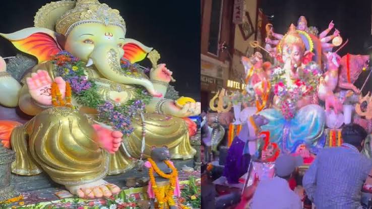 बारिश के चलते गणेश विसर्जन झांकी की तारीख में बदलाव के संकेत