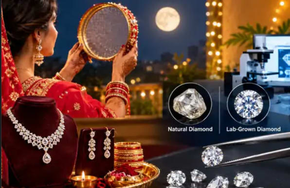 करवा चौथ पर लैब-ग्रोन डायमंड की बढ़ी मांग, कम कीमत में मिलेंगे हीरे; खरीदने से पहले जान लें ये जरूरी बातें