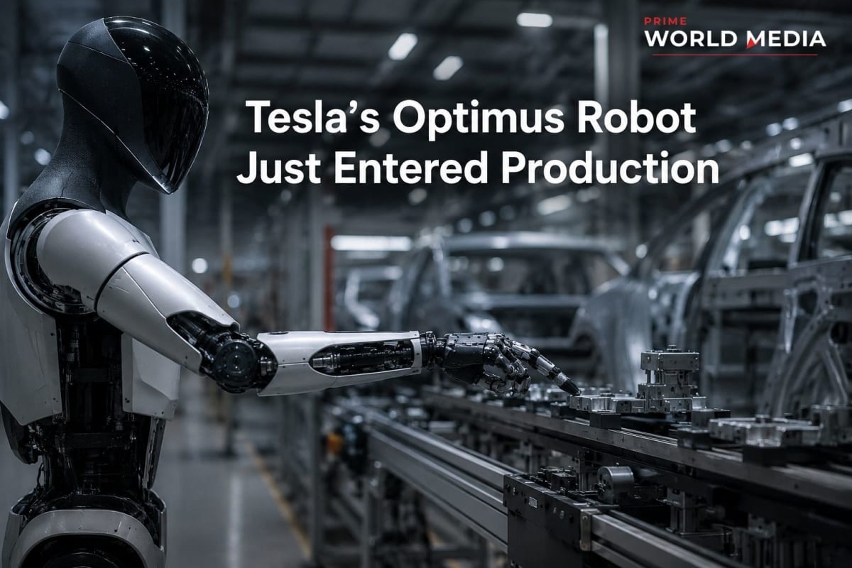 Tesla's Optimus Robot Has Finally Started Production — But the Real Story Is How Slow It's Going - Prime World Media Business Magazine