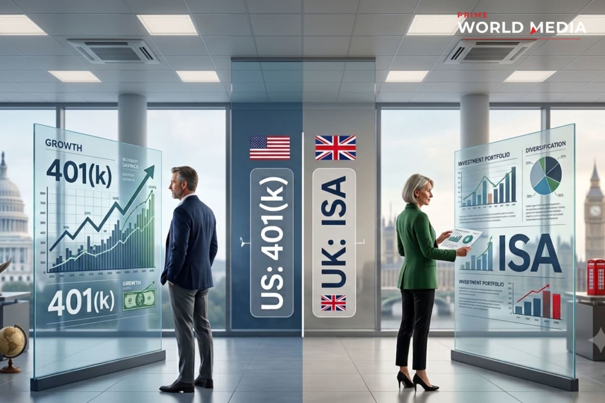 401(k) vs ISA: How US and UK Retirement Accounts Actually Compare in 2026 - Prime World Media Business Magazine