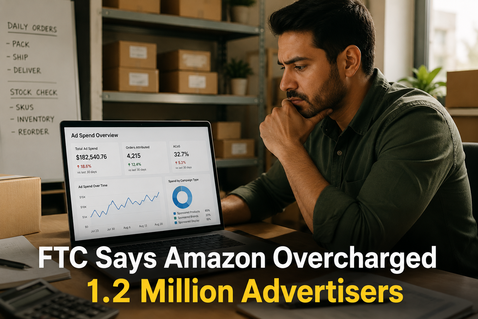 The FTC Says Amazon Secretly Overcharged 1.2 Million Advertisers — Here's What to Check in Your Own Account