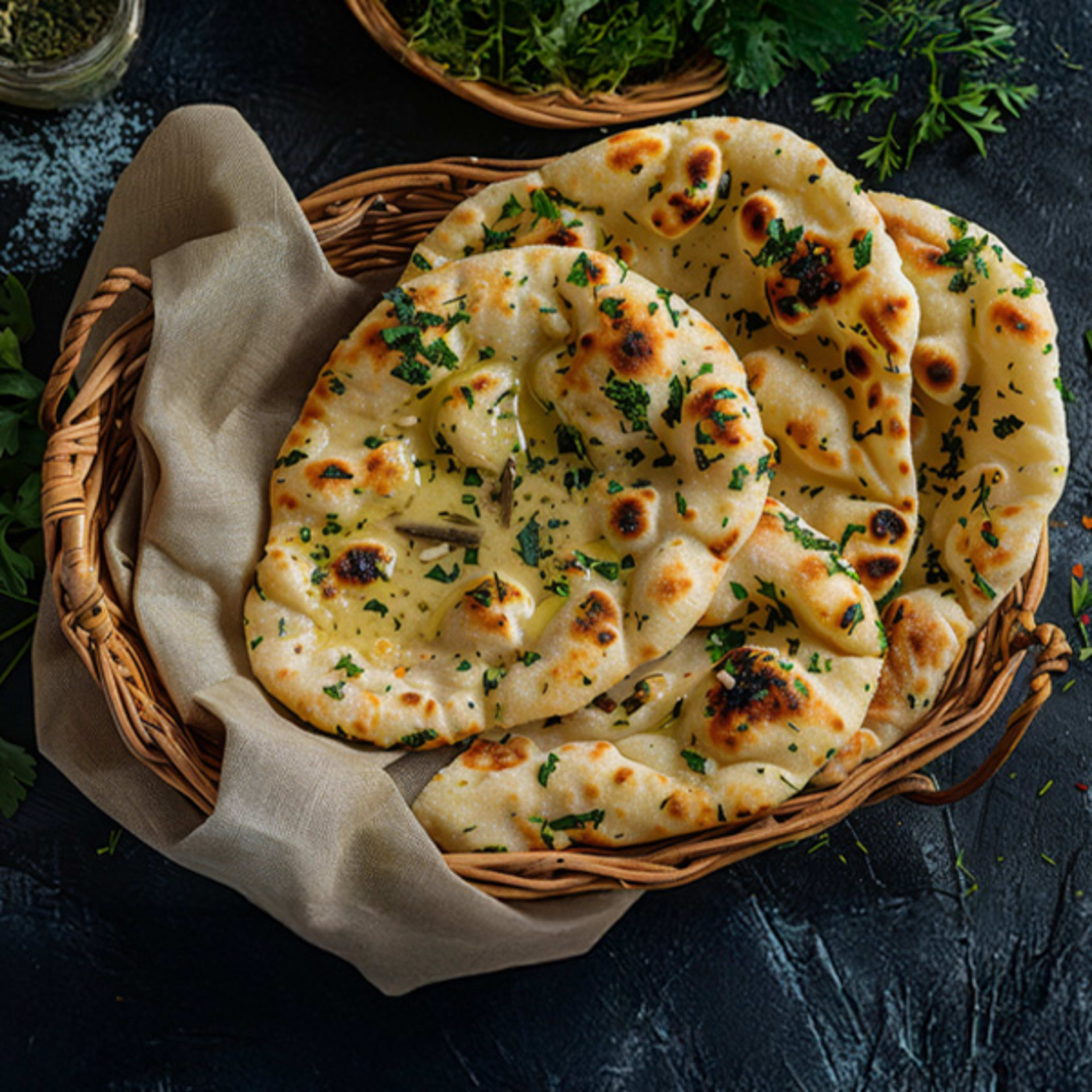 Garlic Naan (2pcs)