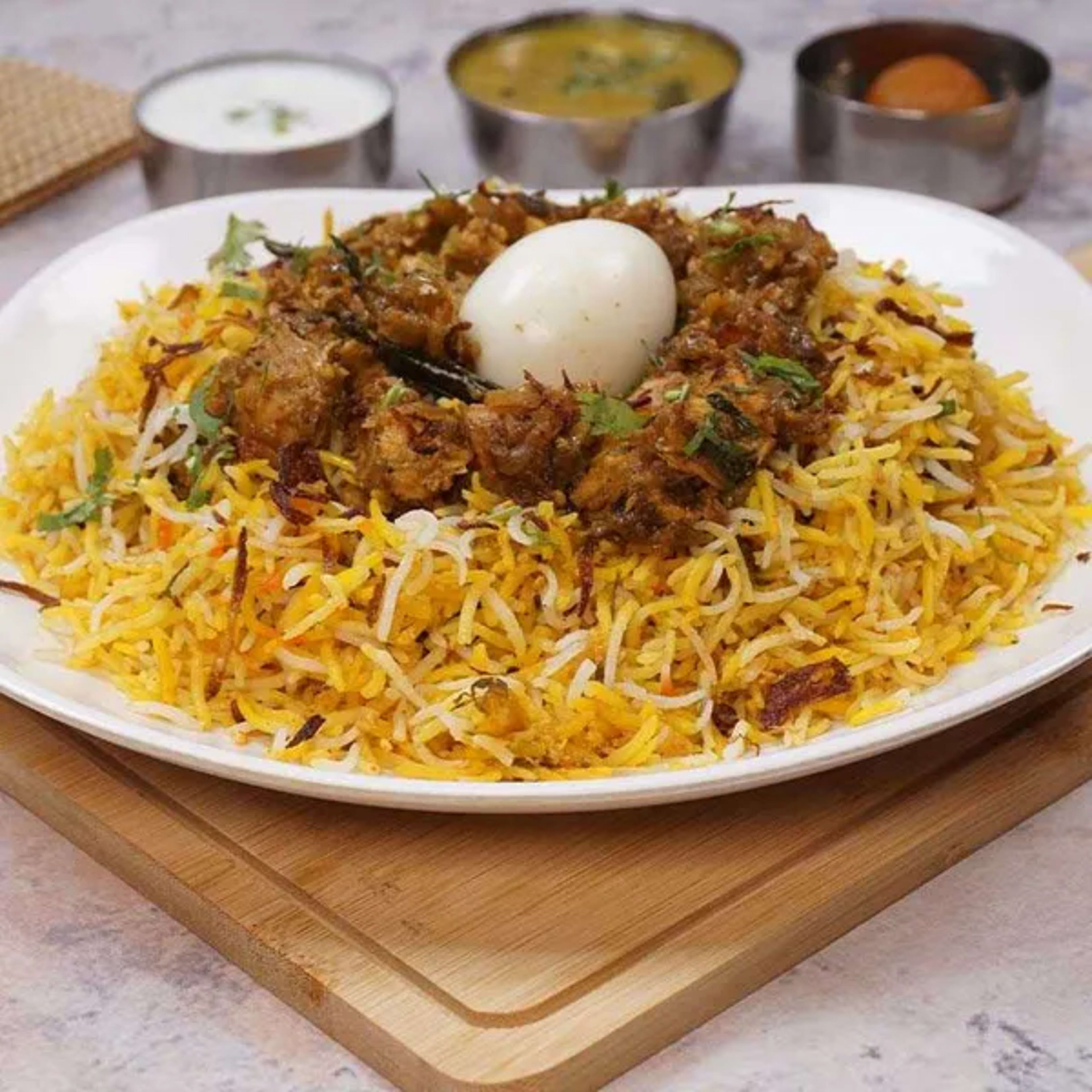 Goat Chukka Biryani