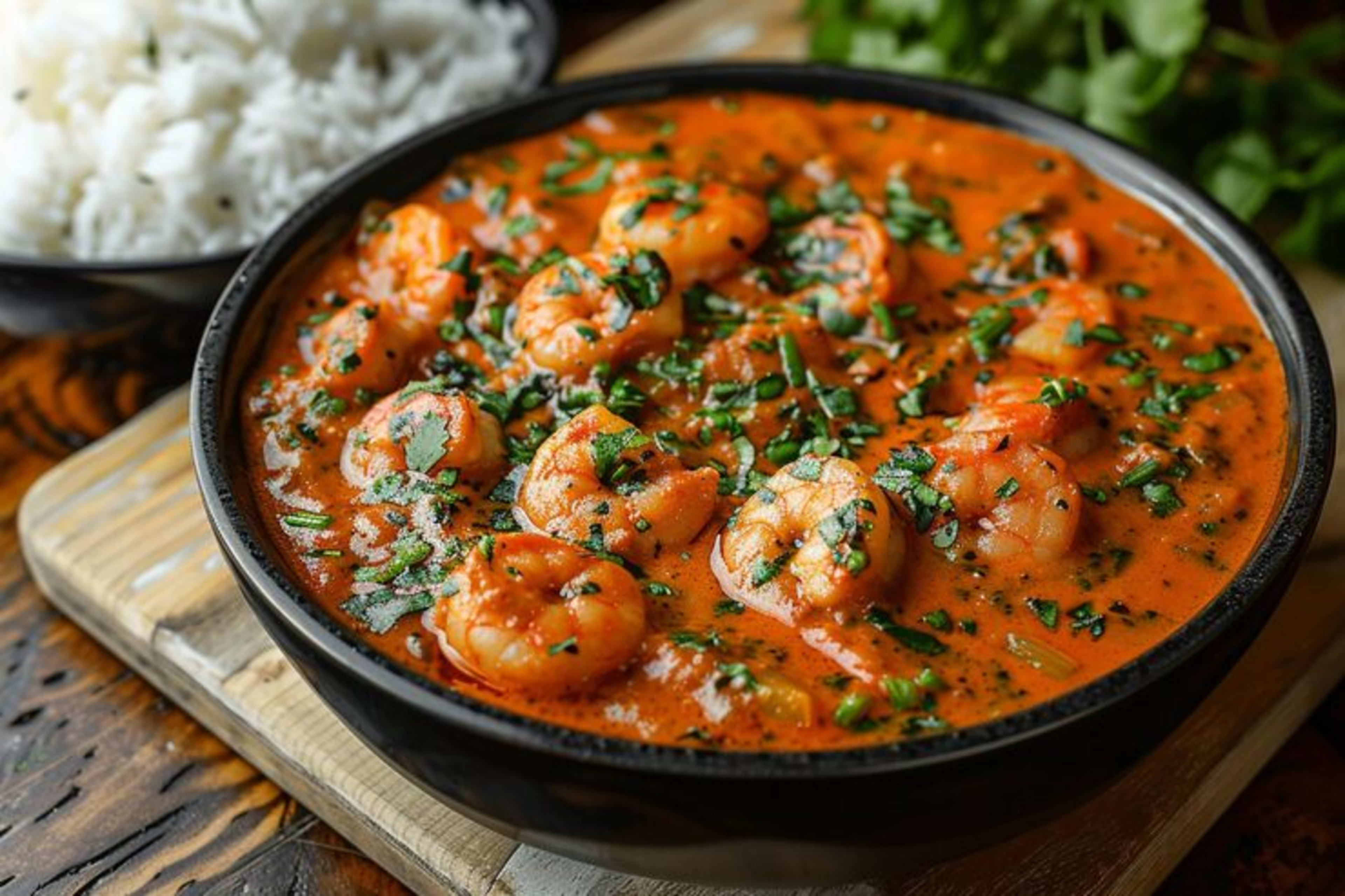 Chettinad Shrimp Curry