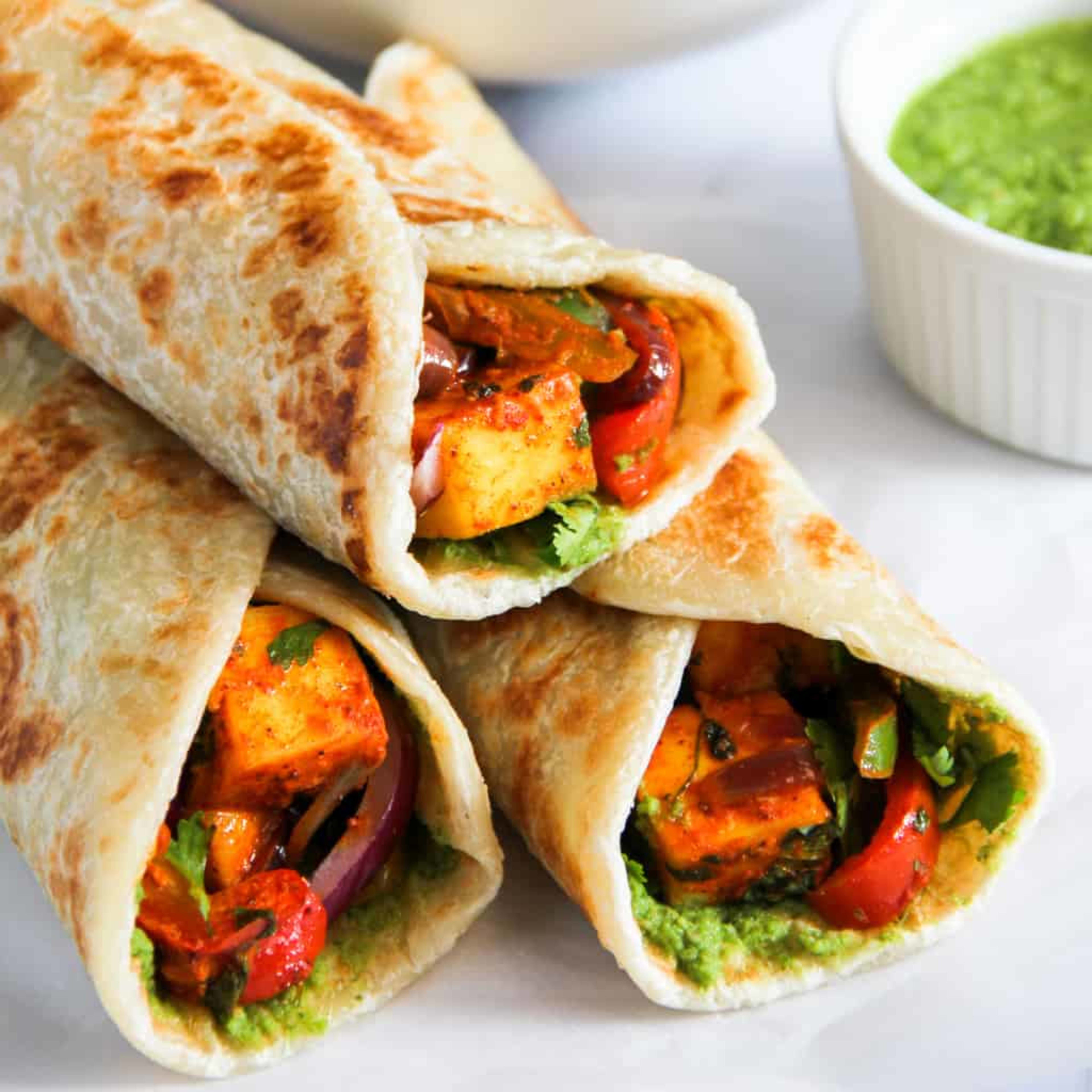 Chilli Paneer Kati