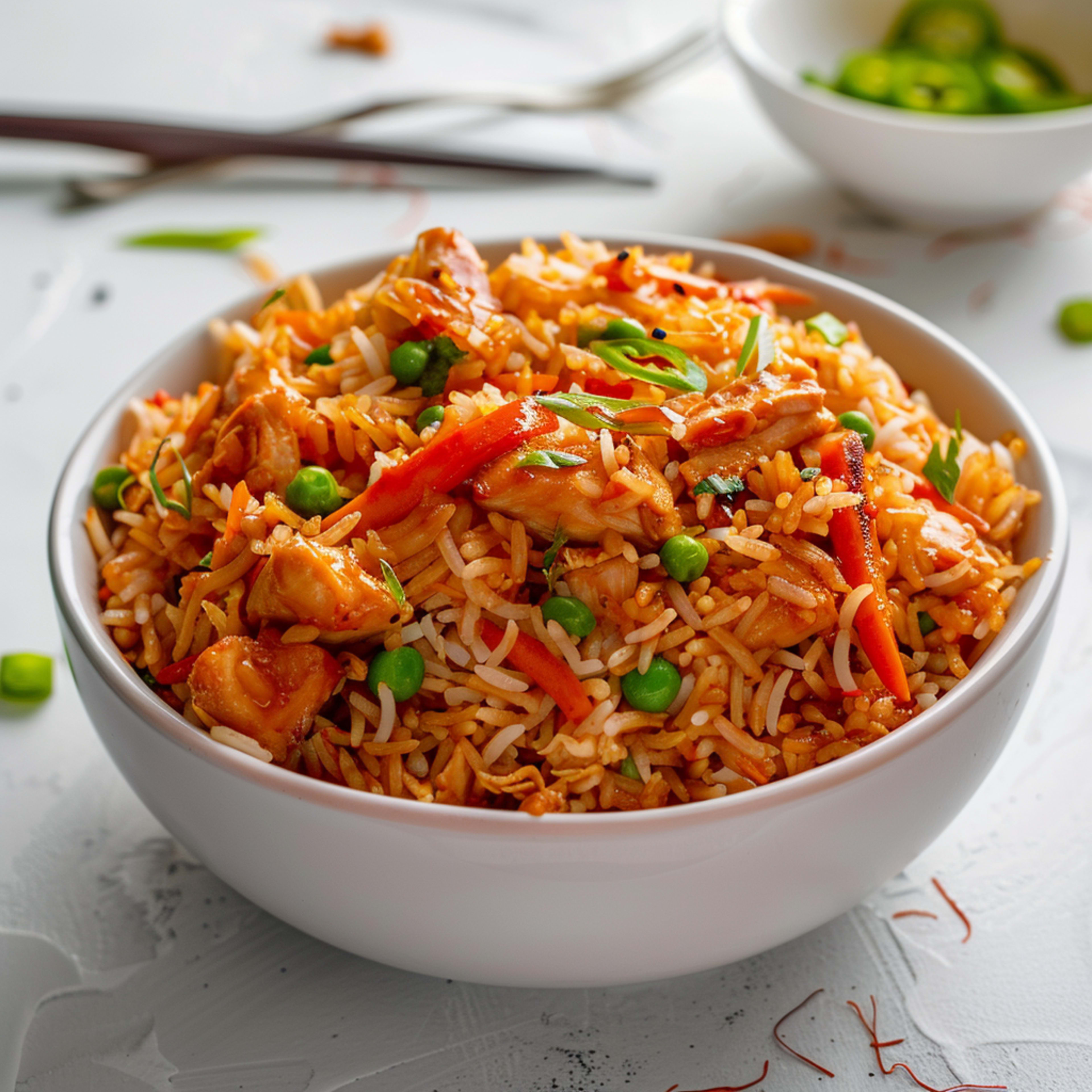 Schezwan Chicken Fried Rice