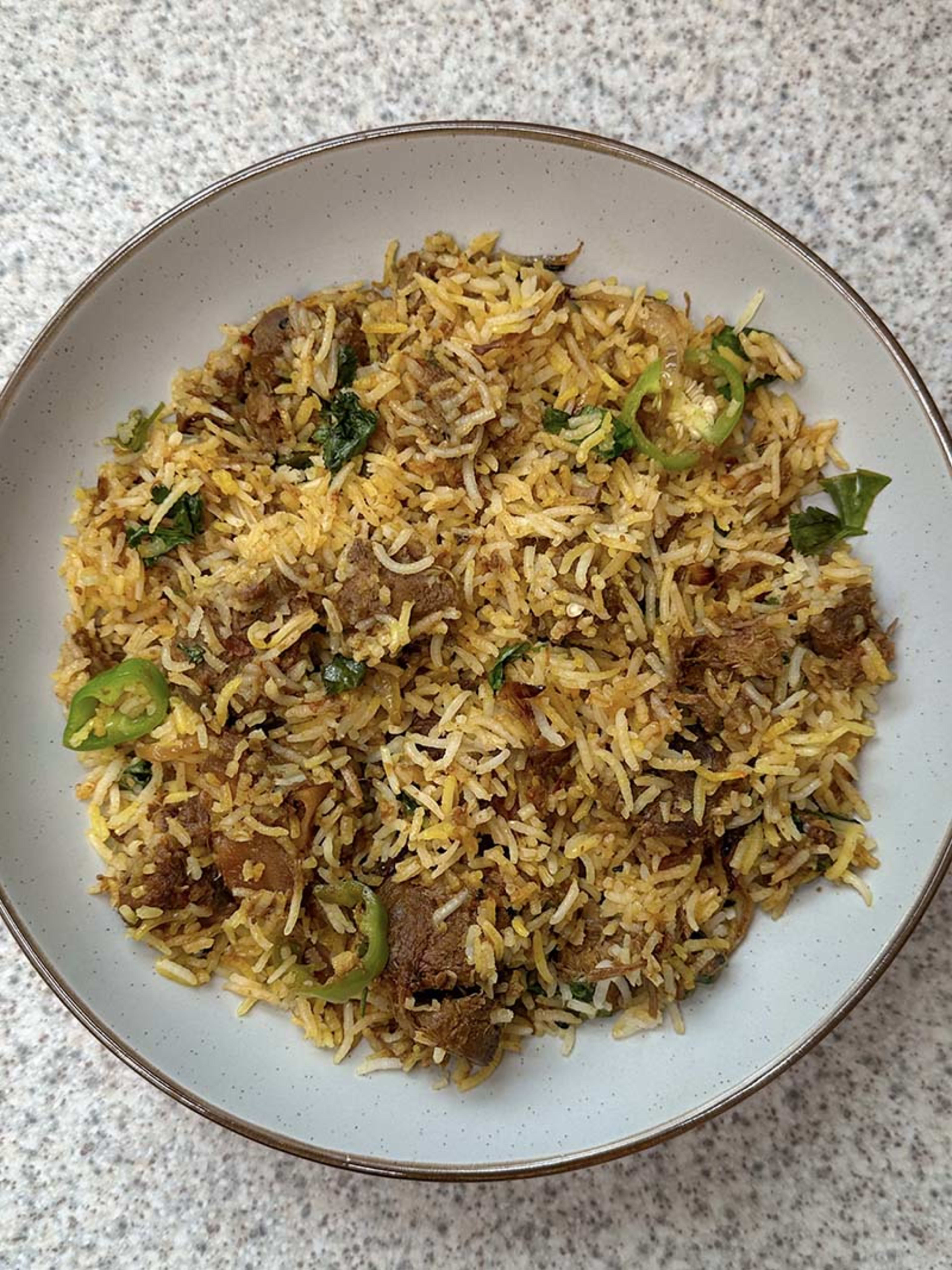 Vijayawada Lamb Biryani (Boneless)