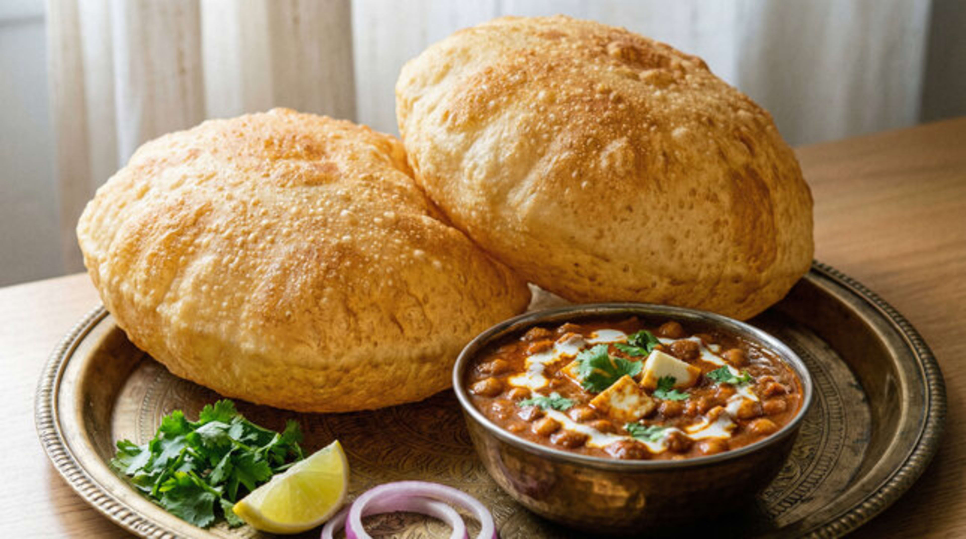 Chole Bature (2 pcs)