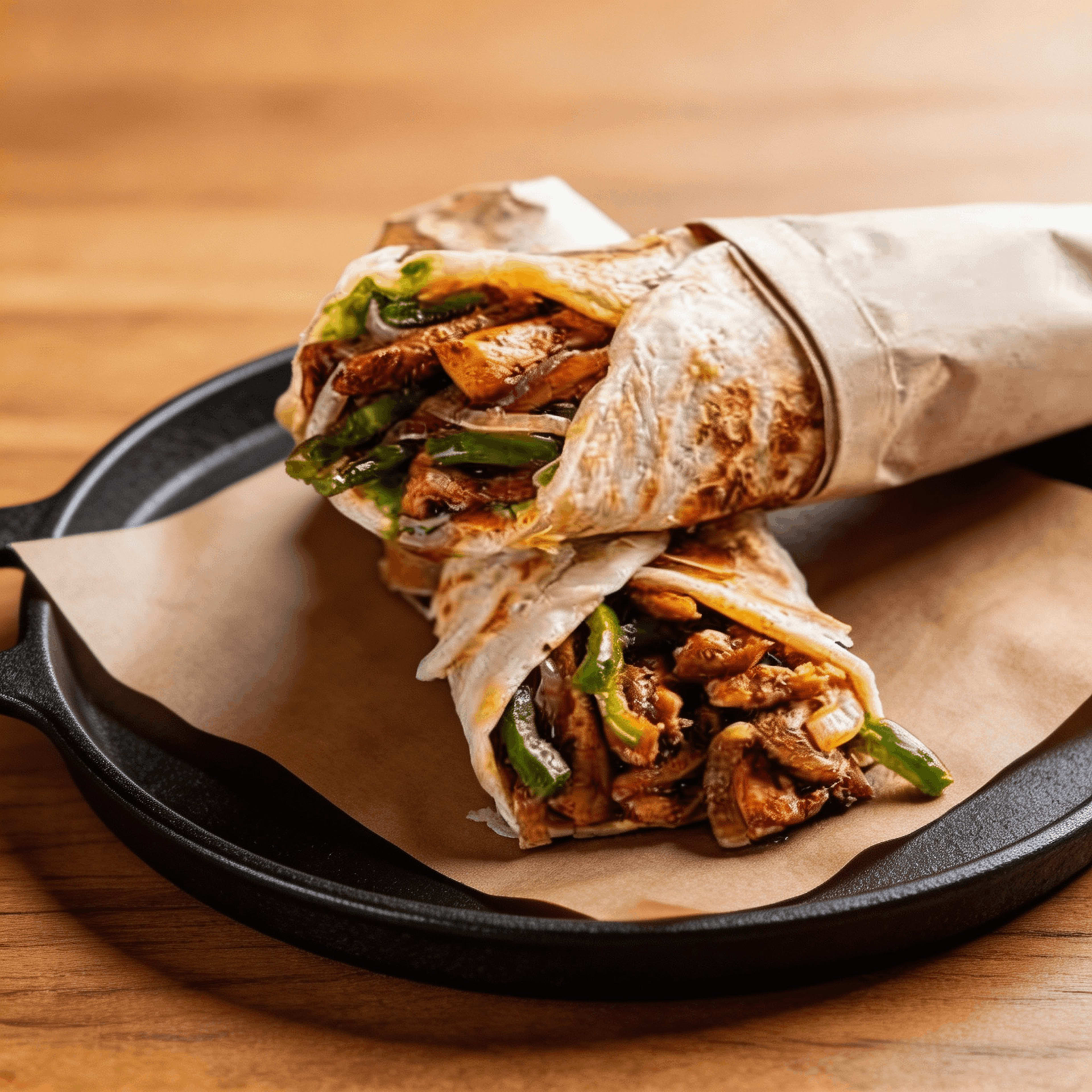 Chicken Chukka Kati (Wrap)